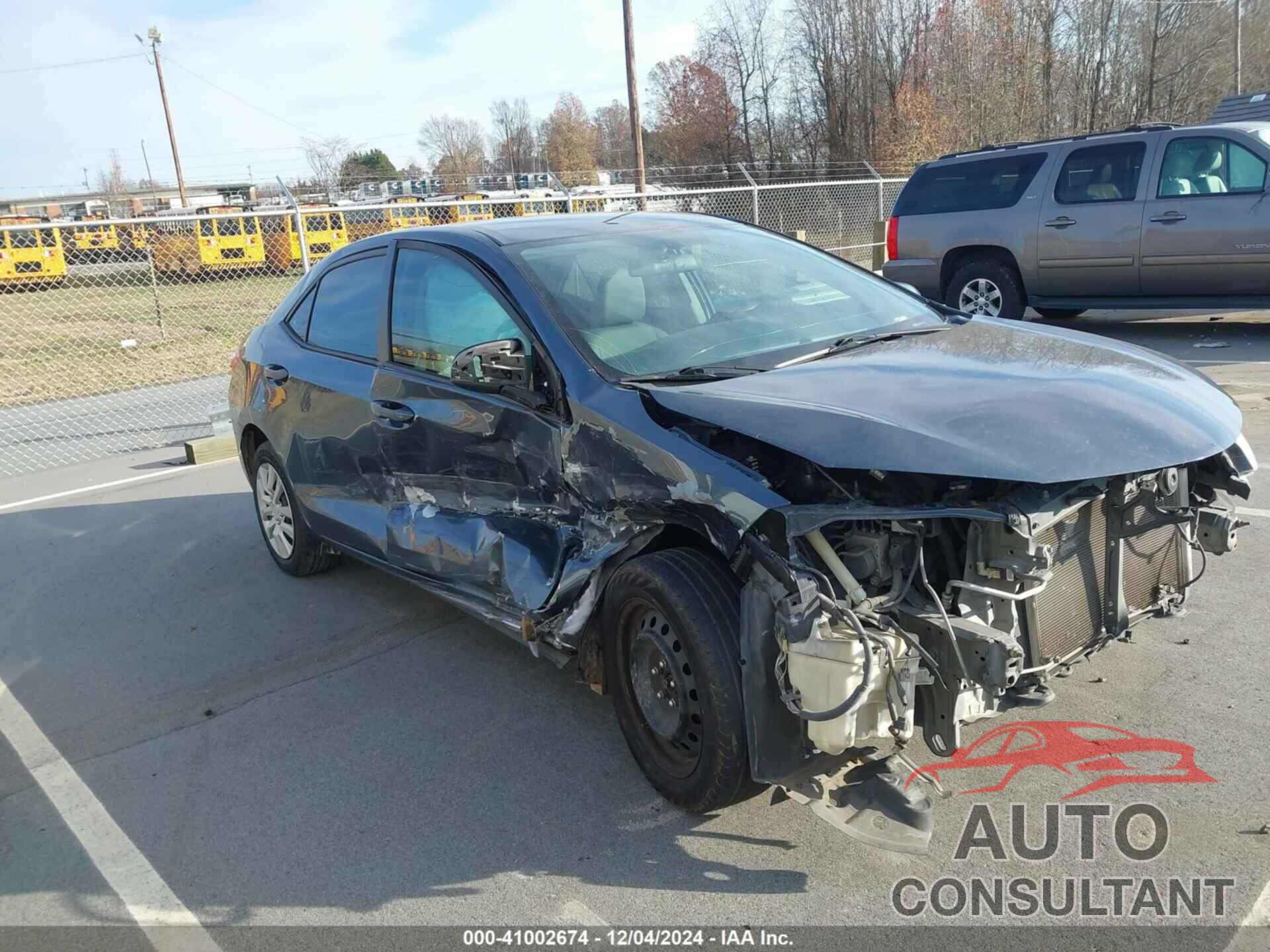 TOYOTA COROLLA 2015 - 5YFBURHE6FP313411