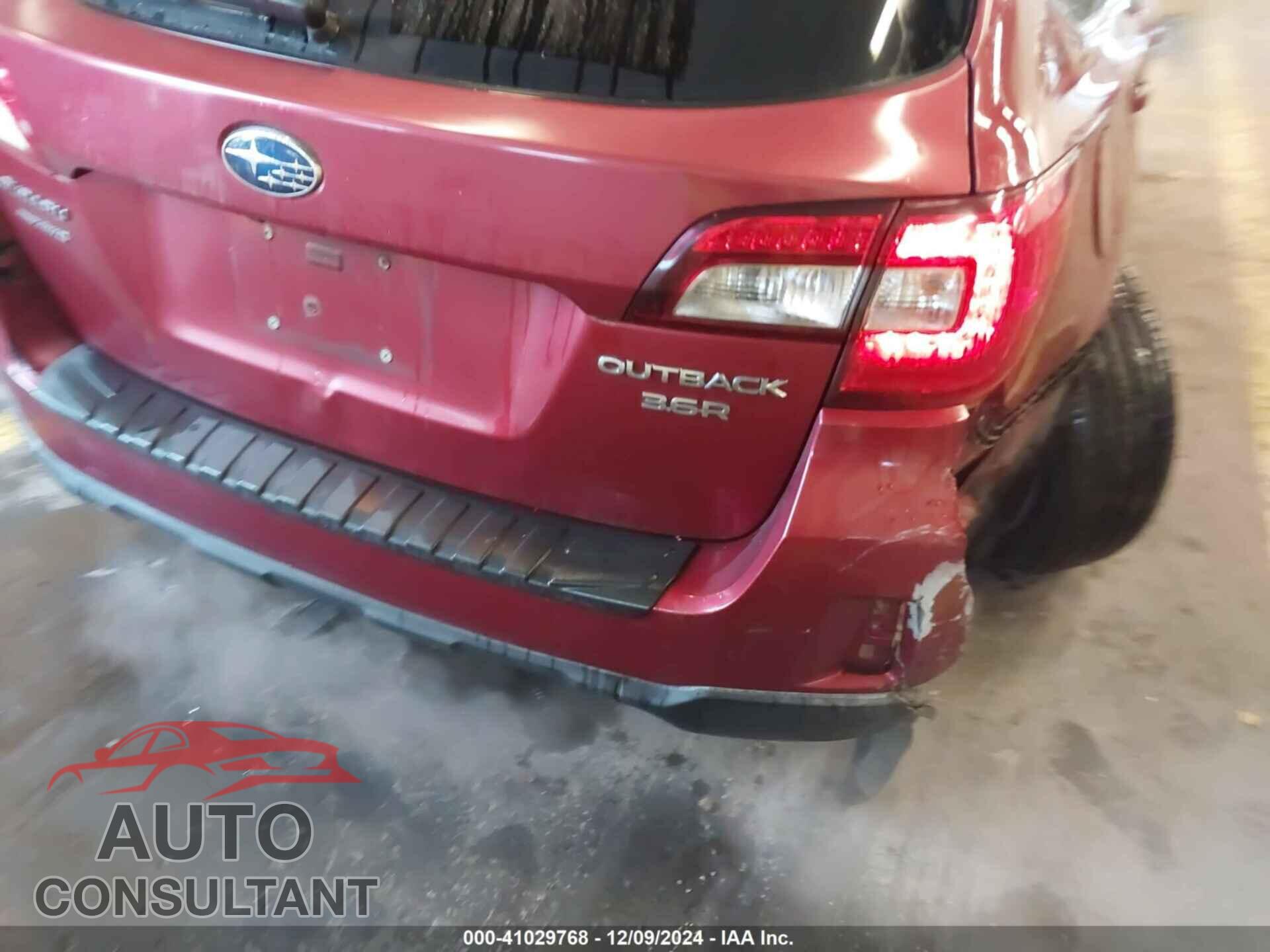 SUBARU OUTBACK 2017 - 4S4BSEKC8H3291926