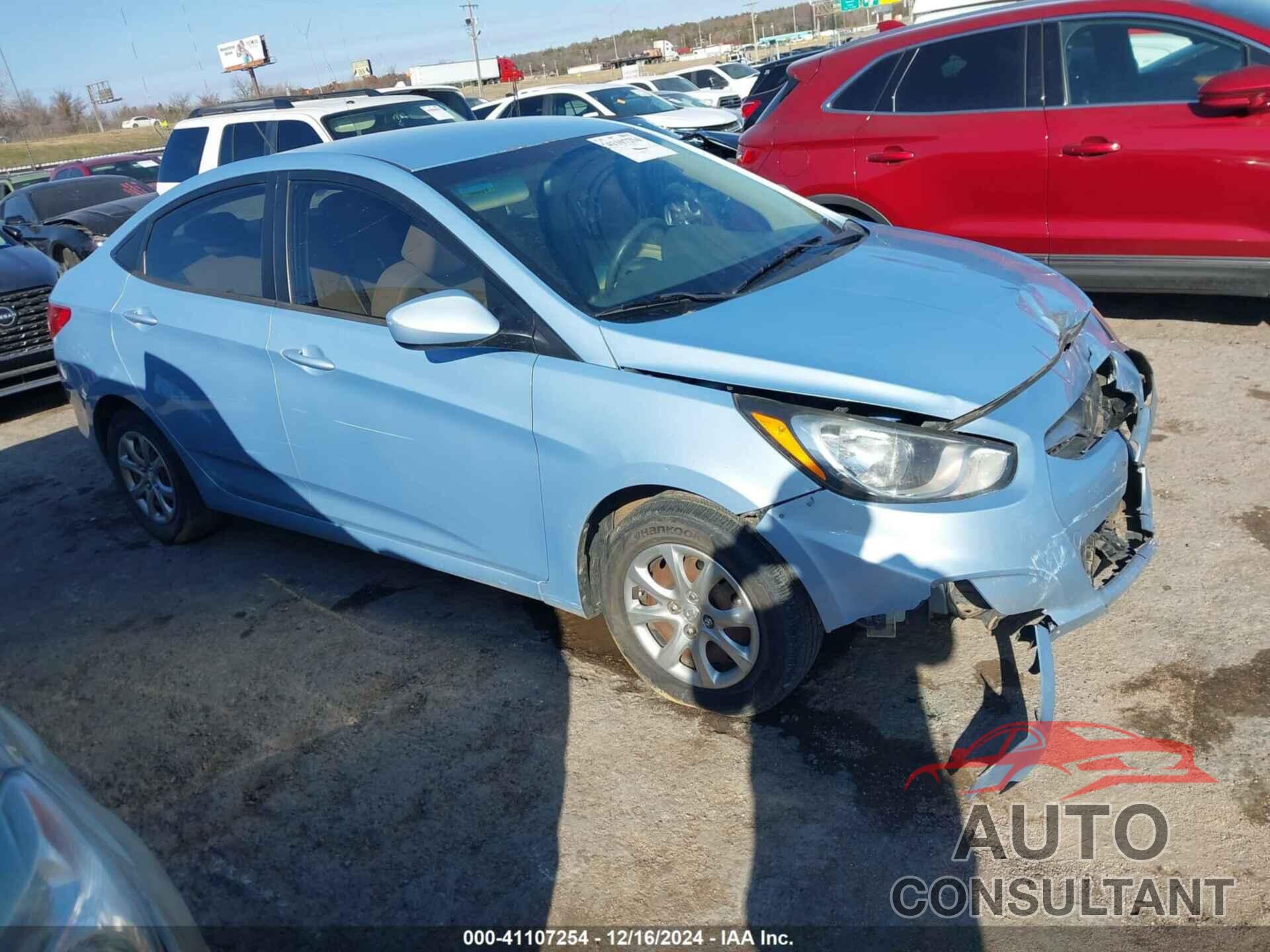 HYUNDAI ACCENT 2013 - KMHCT4AE7DU535567