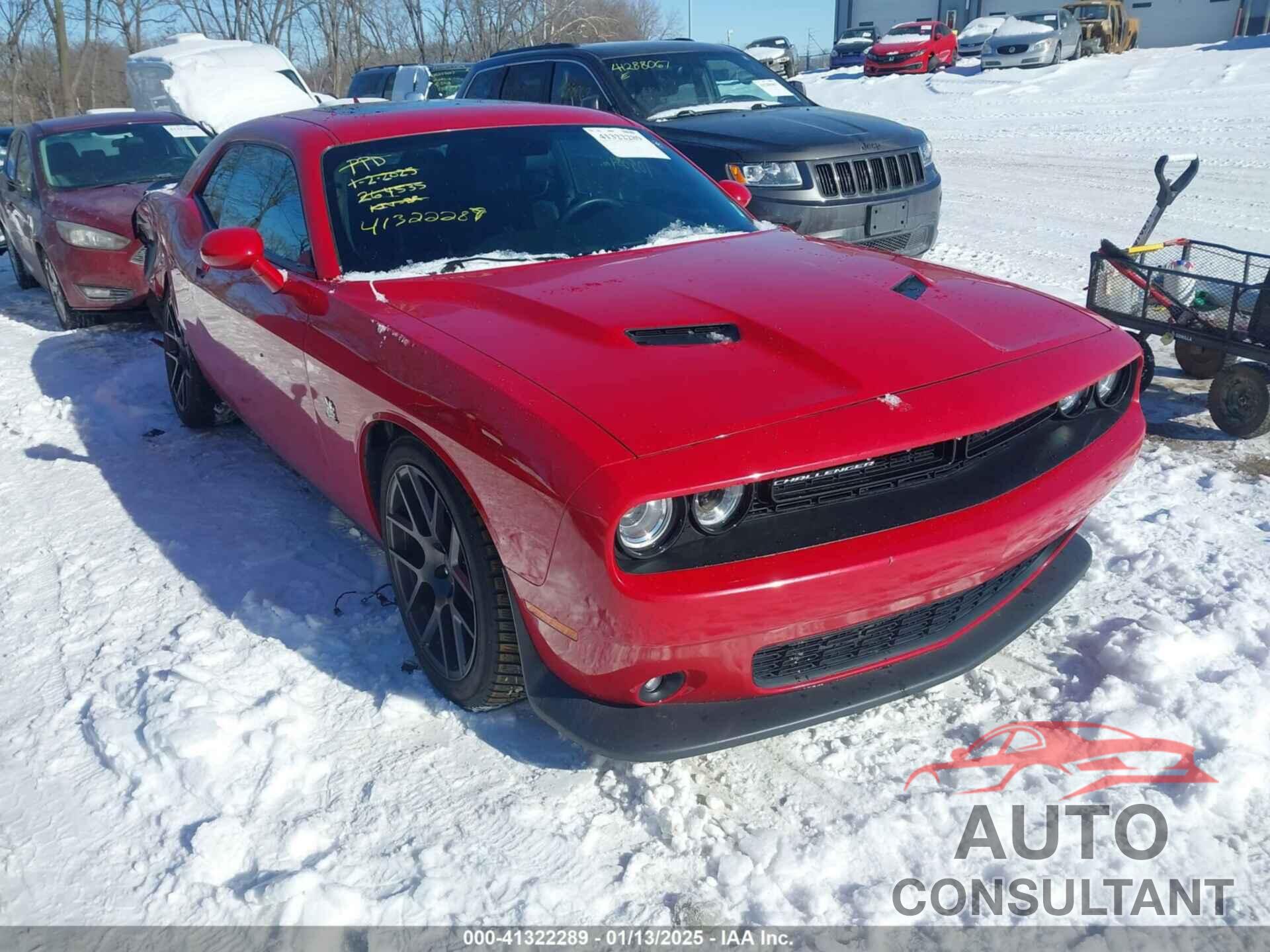 DODGE CHALLENGER 2016 - 2C3CDZFJ8GH264535