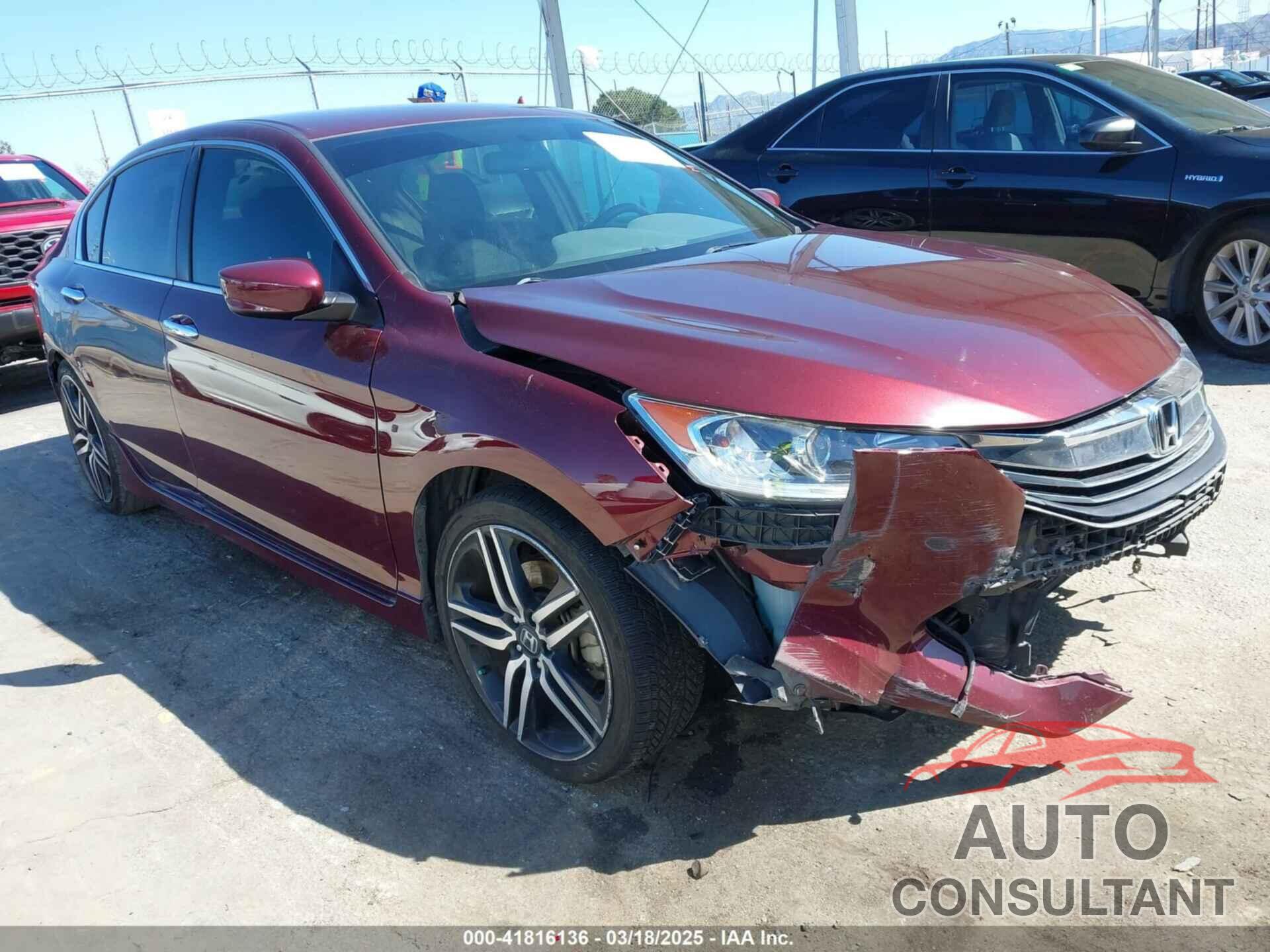 HONDA ACCORD 2017 - 1HGCR2F57HA118863
