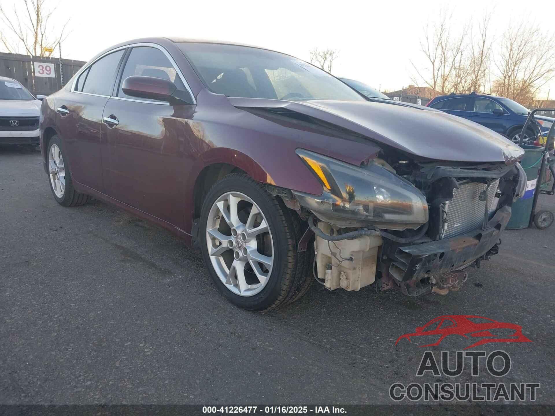 NISSAN MAXIMA 2012 - 1N4AA5AP9CC866721