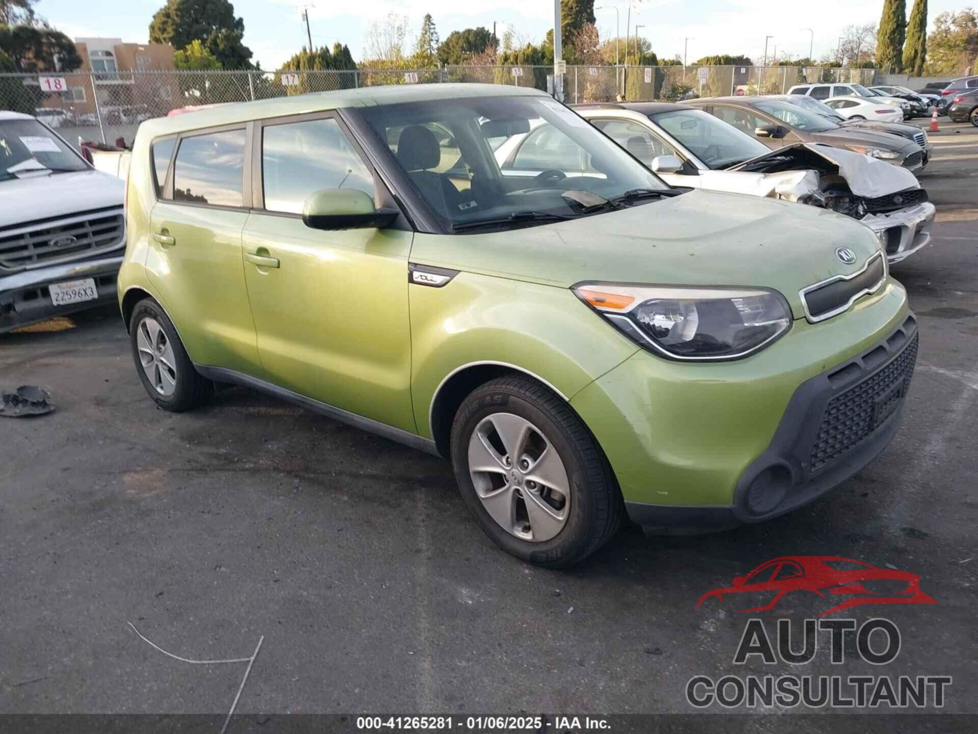 KIA SOUL 2016 - KNDJN2A27G7858696