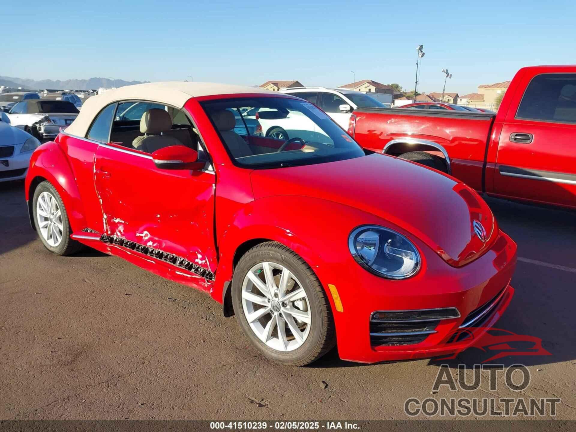 VOLKSWAGEN BEETLE 2017 - 3VW517AT4HM824089