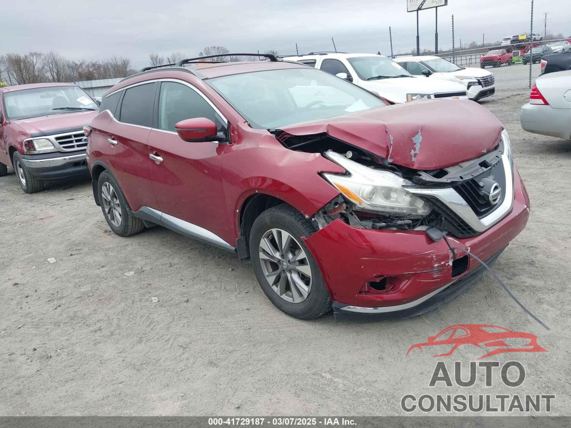 NISSAN MURANO 2018 - 5N1AZ2MG4JN163330