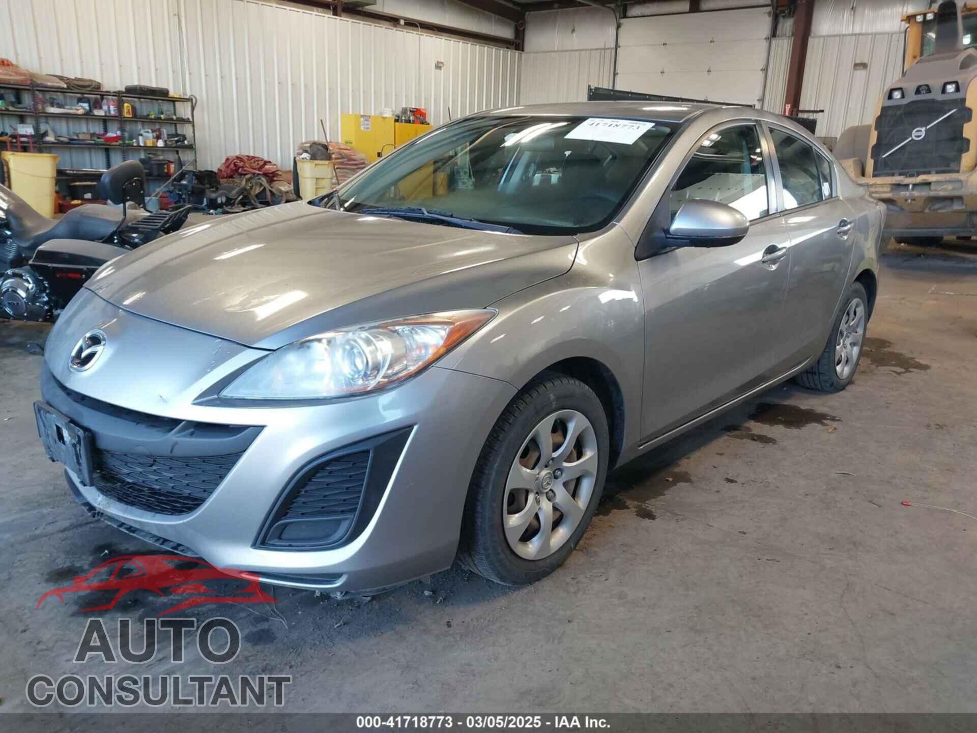 MAZDA MAZDA3 2011 - JM1BL1UG2B1492573