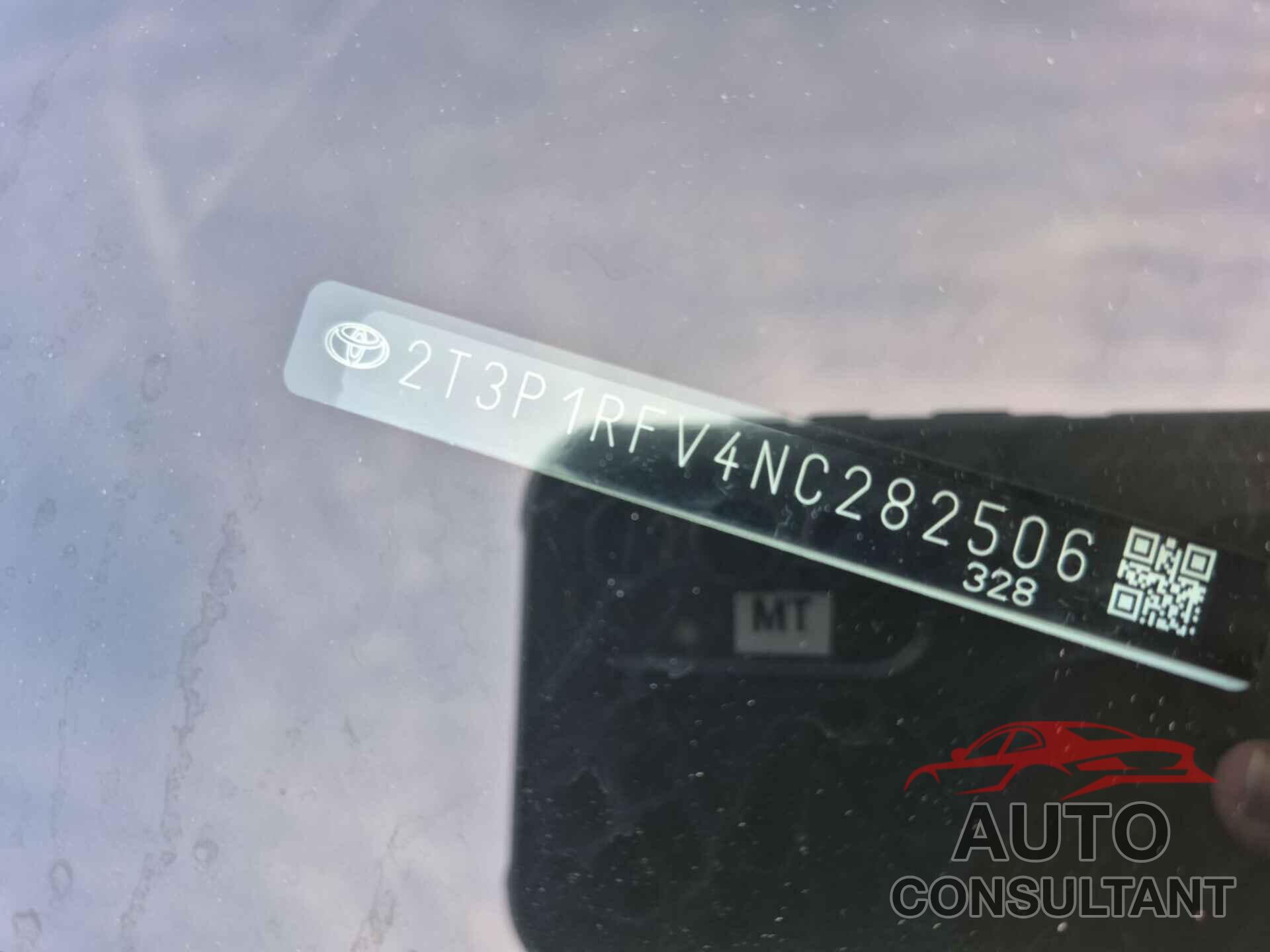 TOYOTA RAV4 2022 - 2T3P1RFV4NC282506