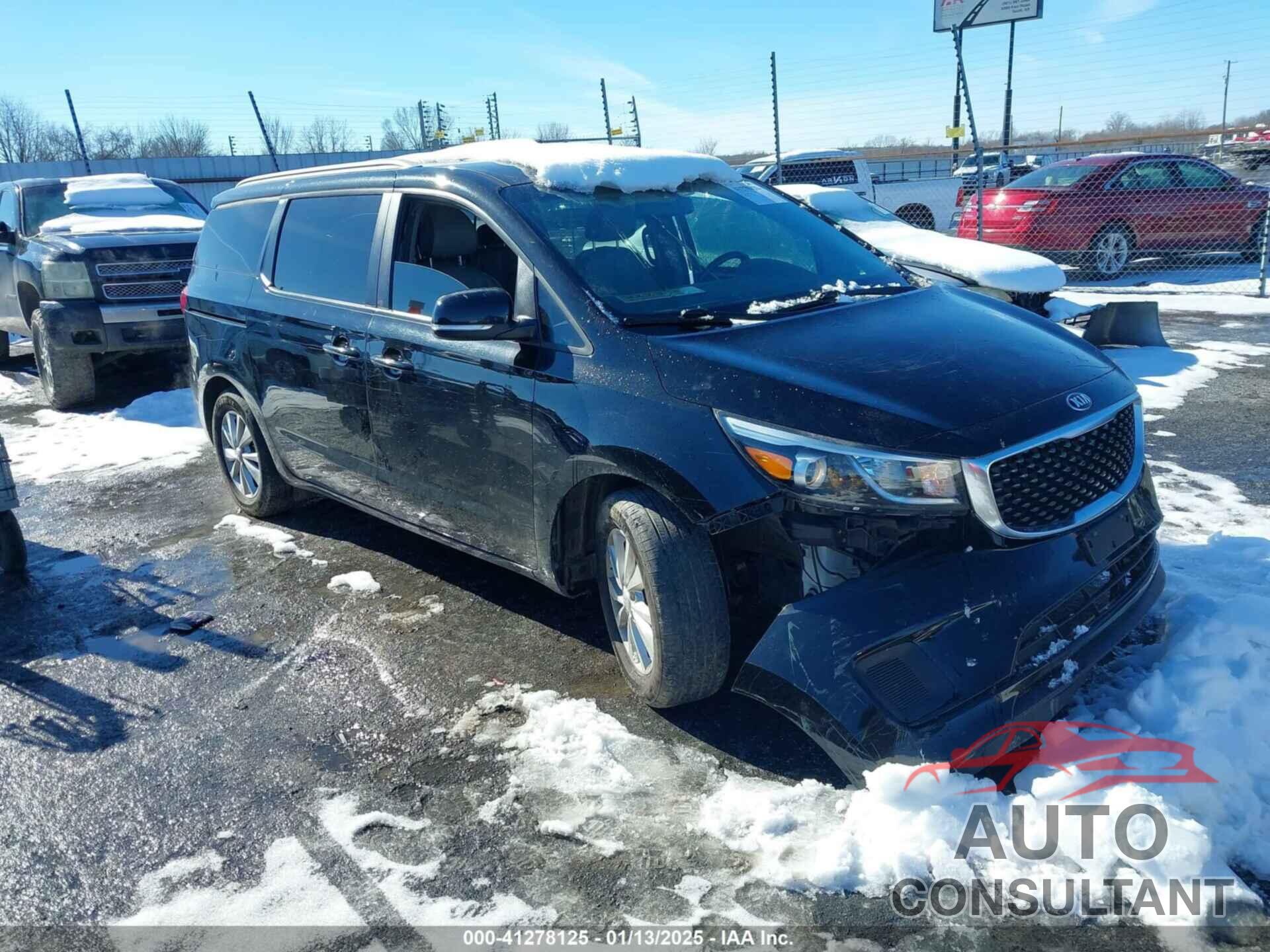 KIA SEDONA 2017 - KNDMB5C15H6254258