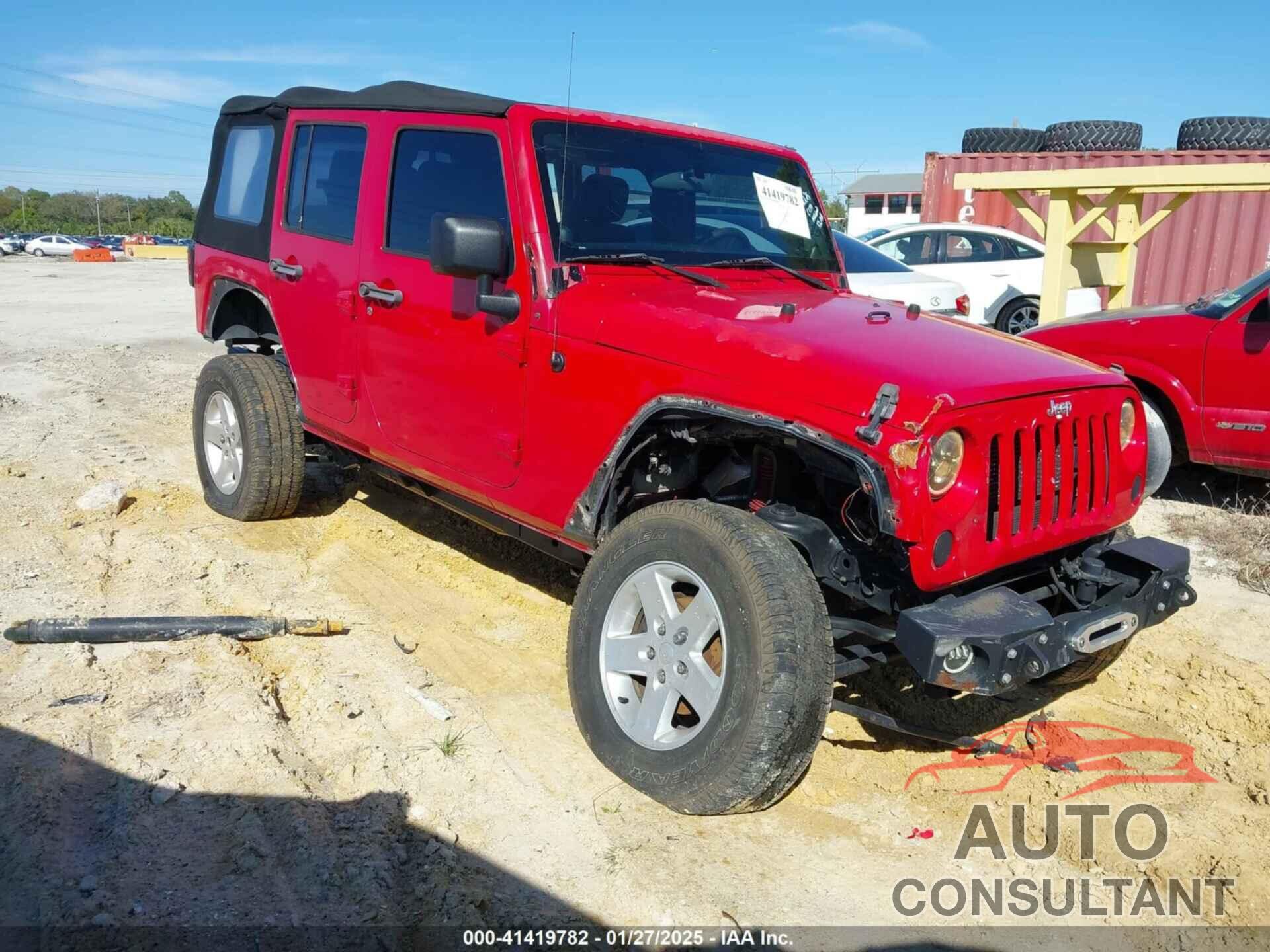 JEEP WRANGLER UNLIMITED 2012 - 1C4BJWDG3CL176348