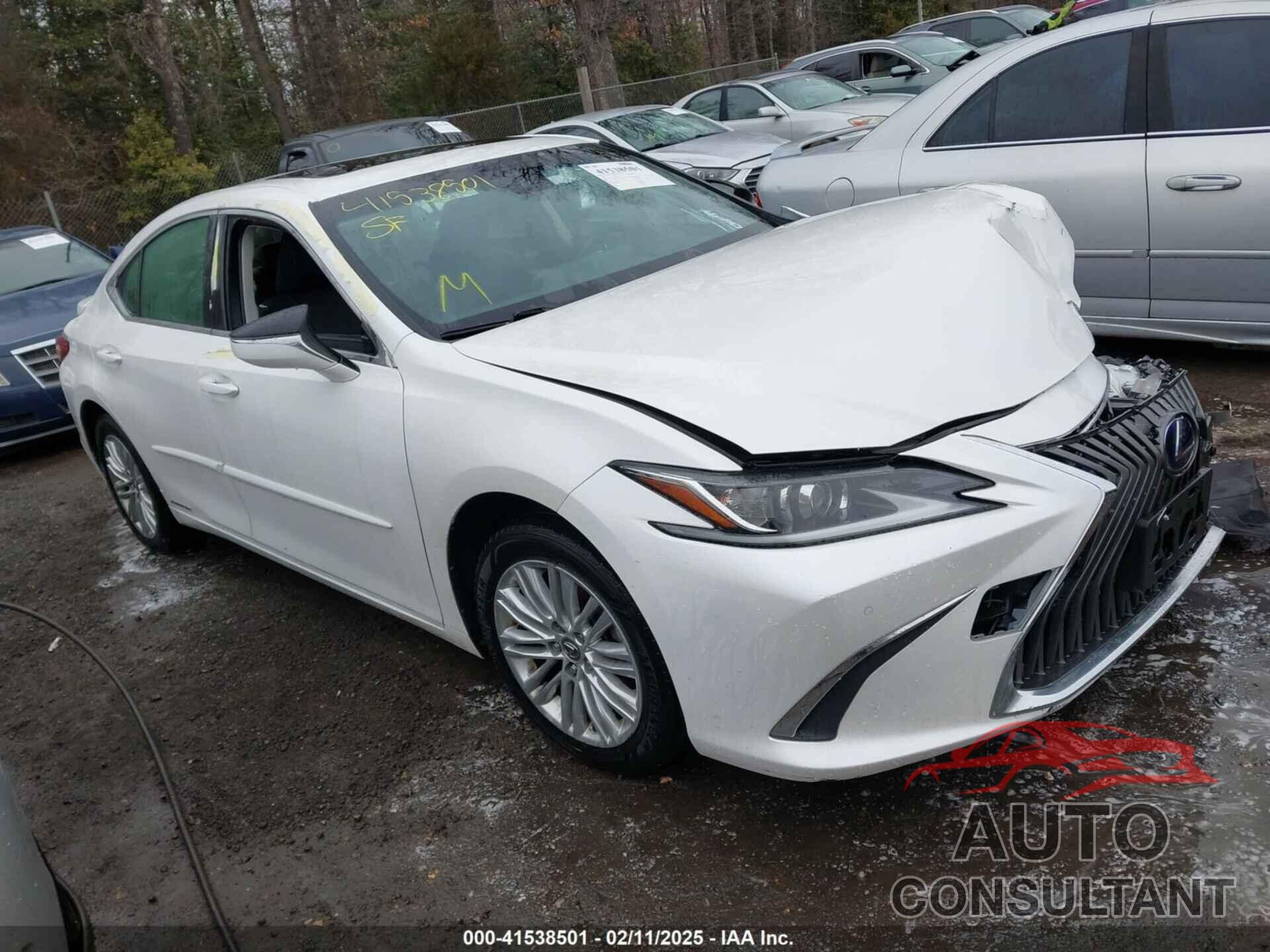 LEXUS ES 300H 2019 - JTHB21B16K2035470