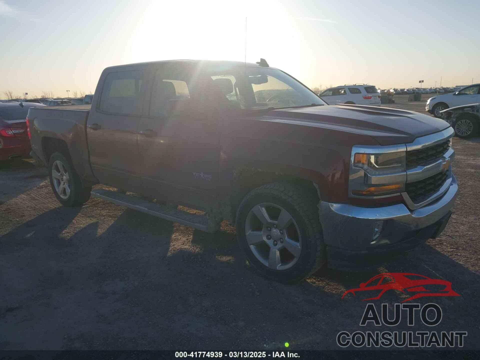 CHEVROLET SILVERADO 1500 2017 - 3GCPCREC3HG385221