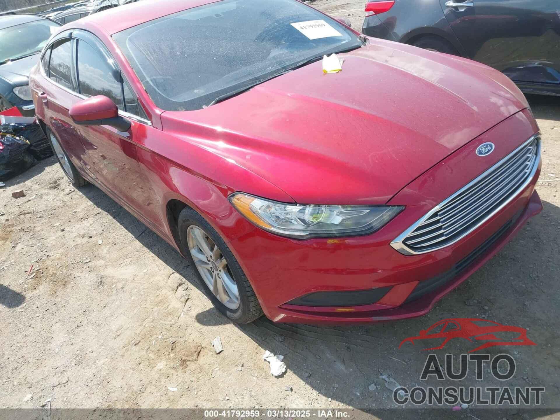 FORD FUSION 2018 - 3FA6P0HD4JR200691