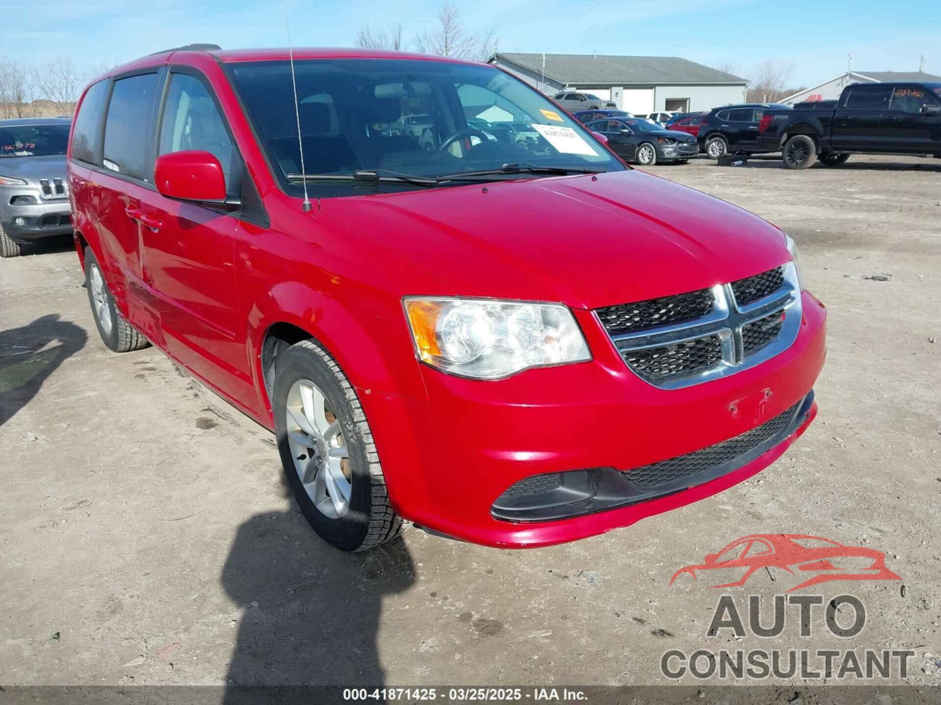 DODGE GRAND CARAVAN 2014 - 2C4RDGCG8ER245316
