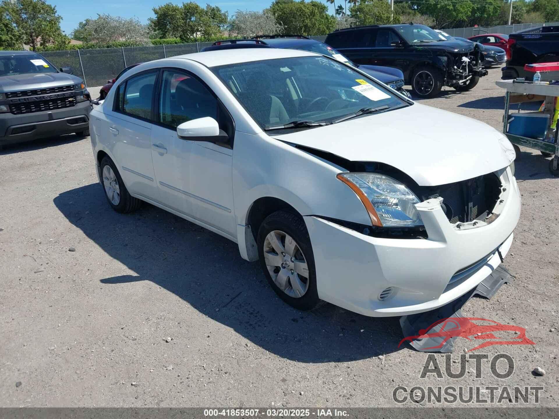 NISSAN SENTRA 2012 - 3N1AB6AP2CL615771