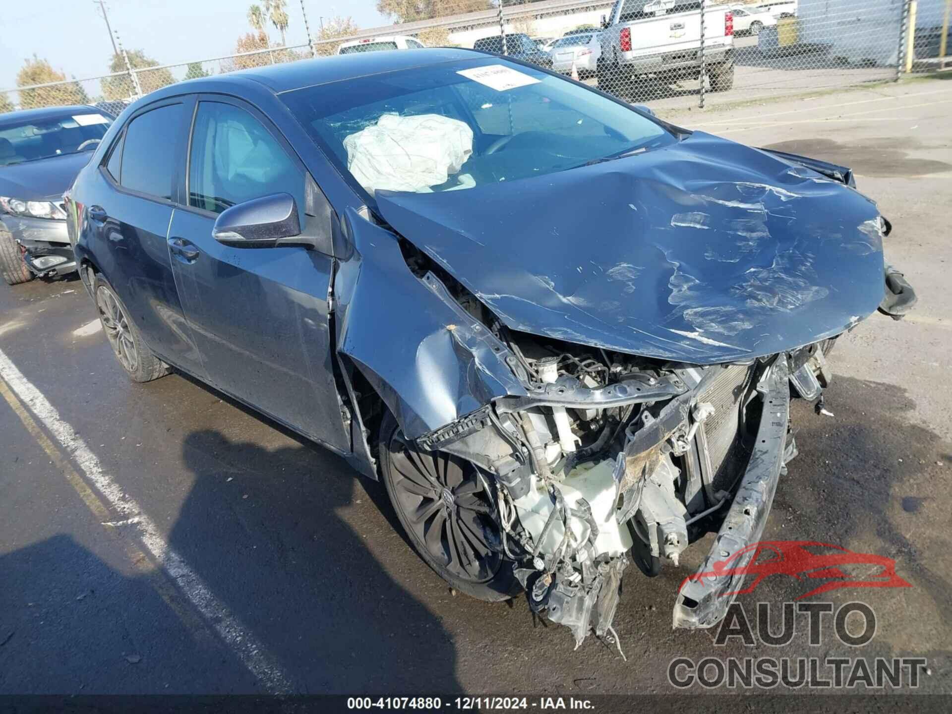 TOYOTA COROLLA 2014 - 5YFBURHE2EP038800