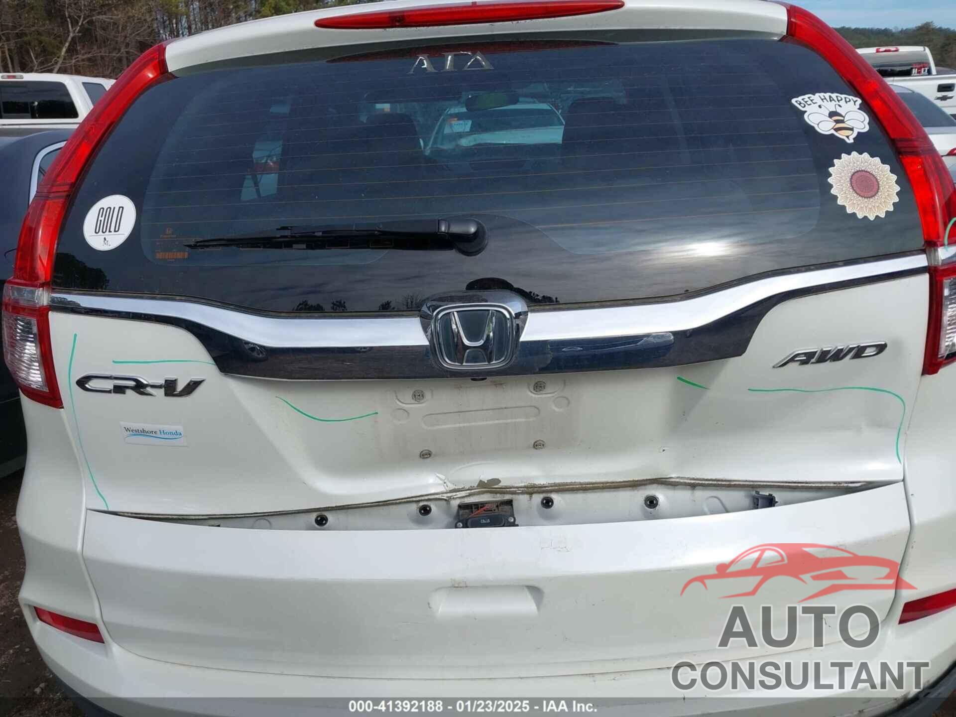 HONDA CR-V 2016 - 5J6RM4H36GL013100