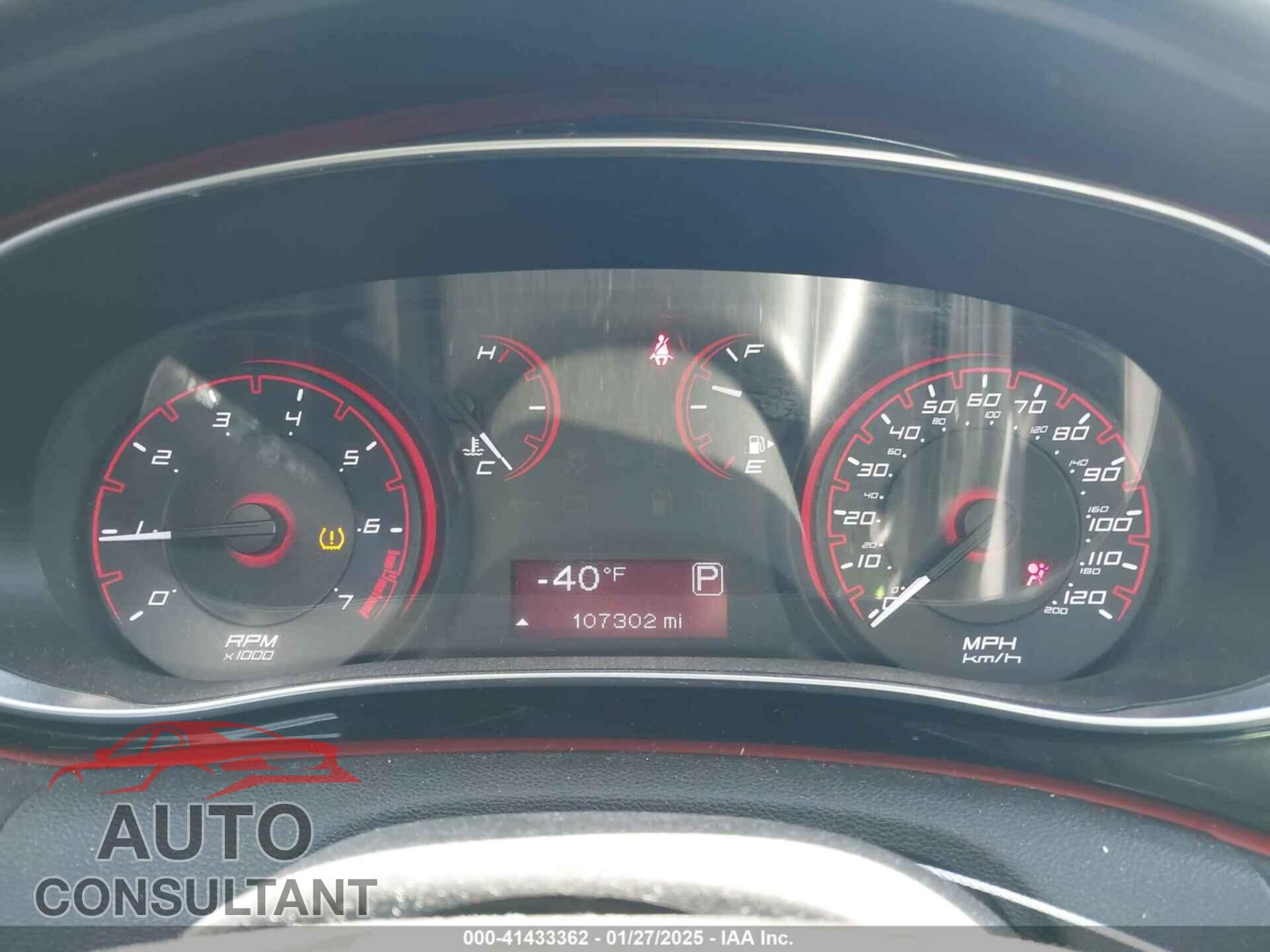 DODGE DART 2015 - 1C3CDFBB1FD223303