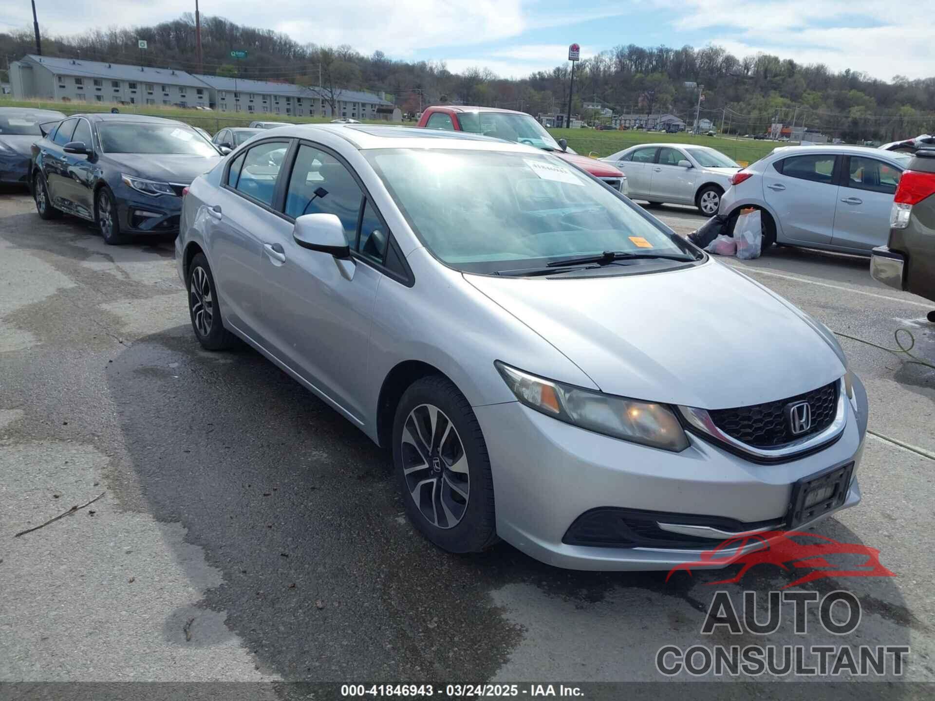 HONDA CIVIC 2013 - 19XFB2F86DE033675