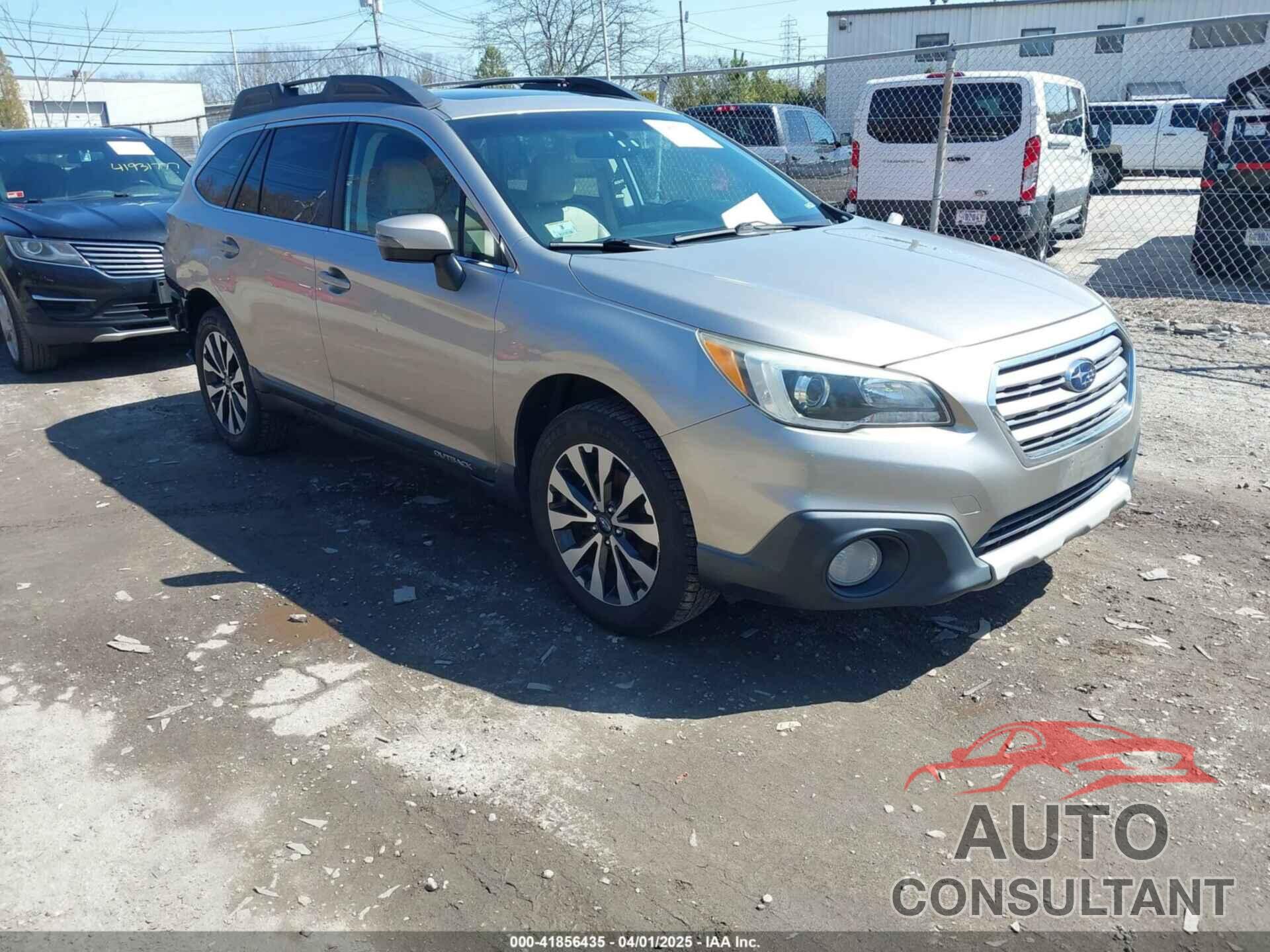 SUBARU OUTBACK 2015 - 4S4BSALC5F3305642