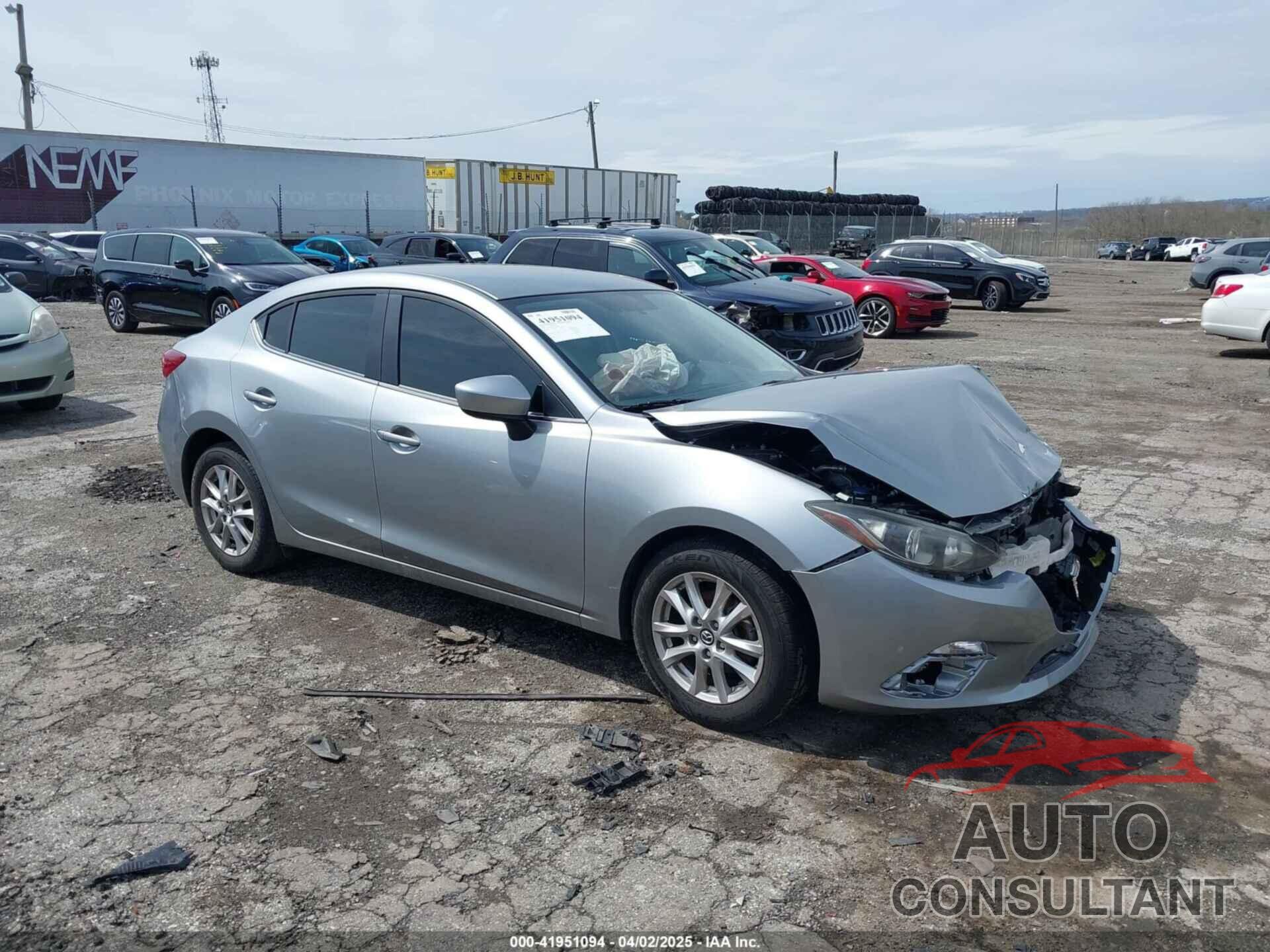 MAZDA MAZDA3 2016 - JM1BM1U76G1306098