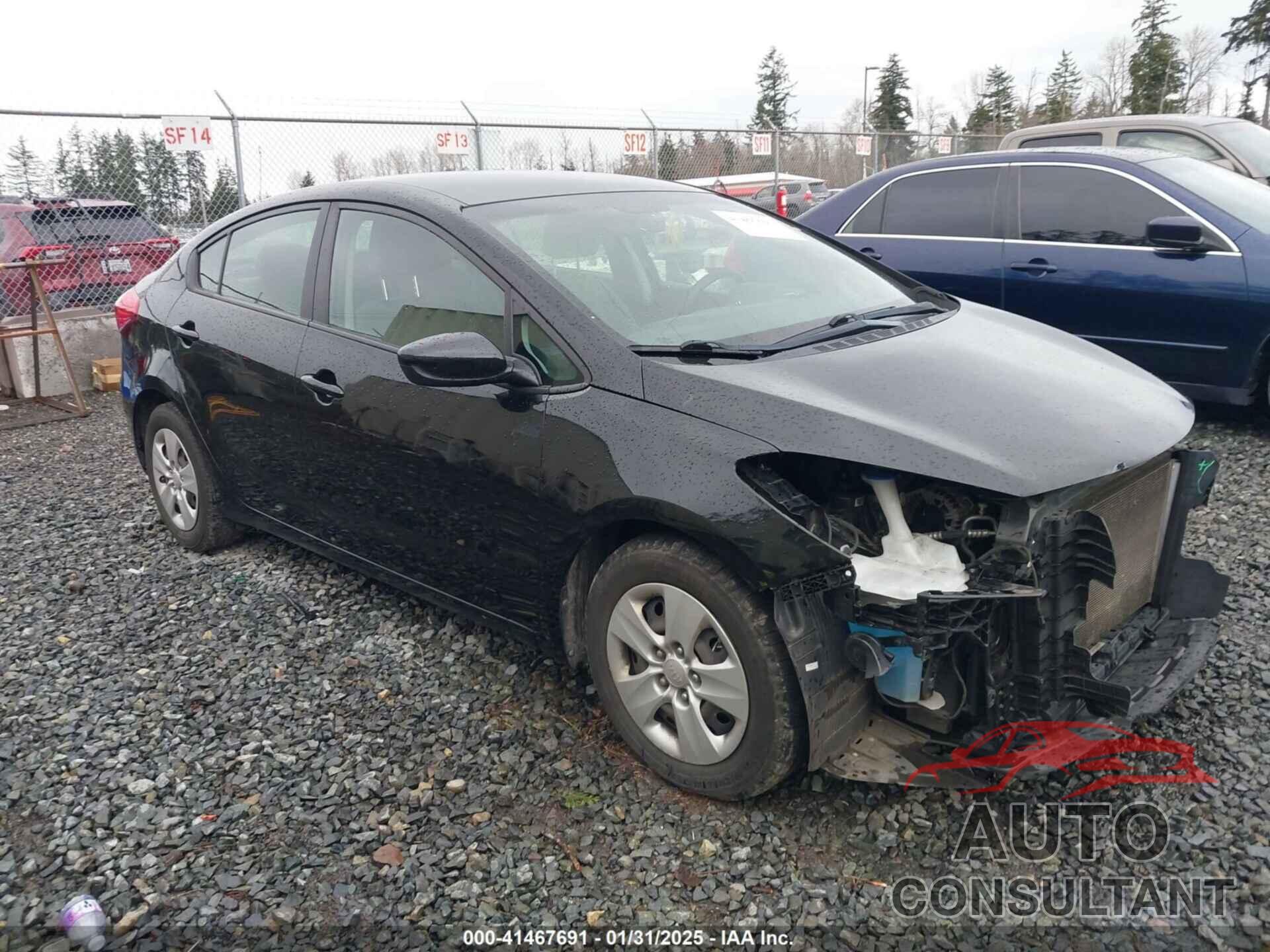KIA FORTE 2016 - KNAFK4A68G5558705