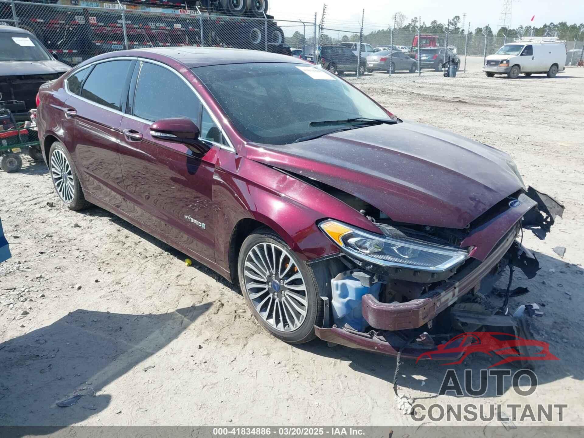 FORD FUSION HYBRID 2017 - 3FA6P0RU0HR267622