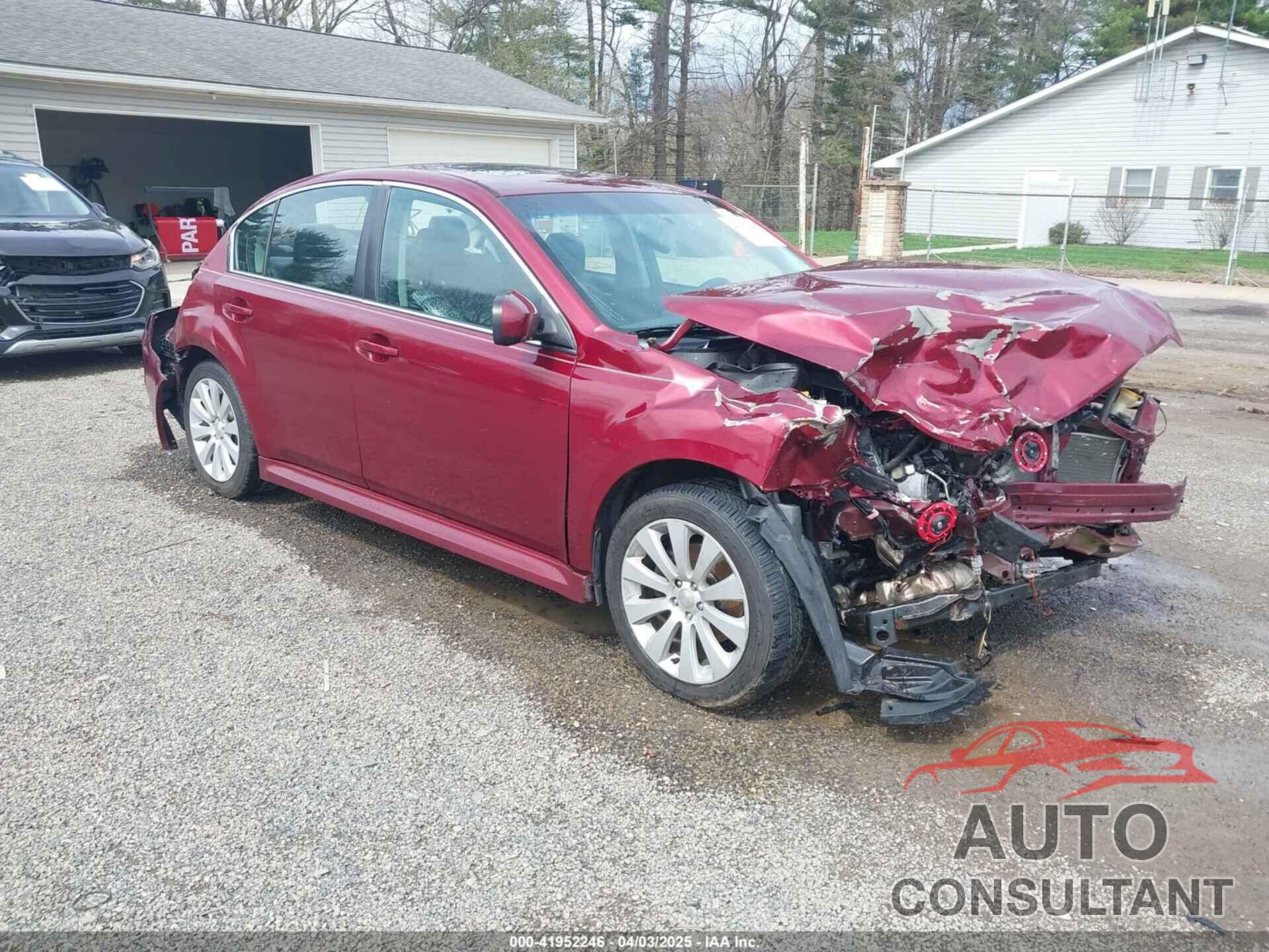 SUBARU LEGACY 2011 - 4S3BMCK66B3238470