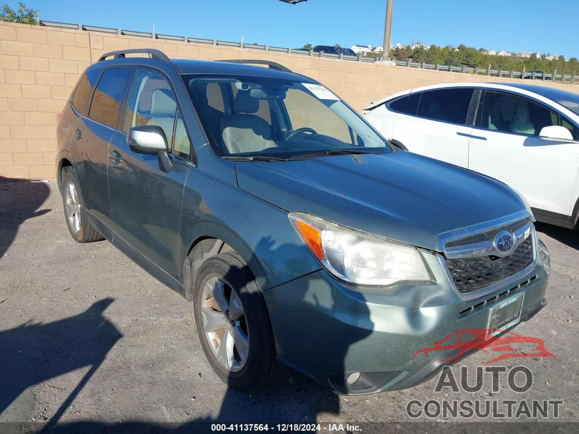 SUBARU FORESTER 2014 - JF2SJAPCXEH486757