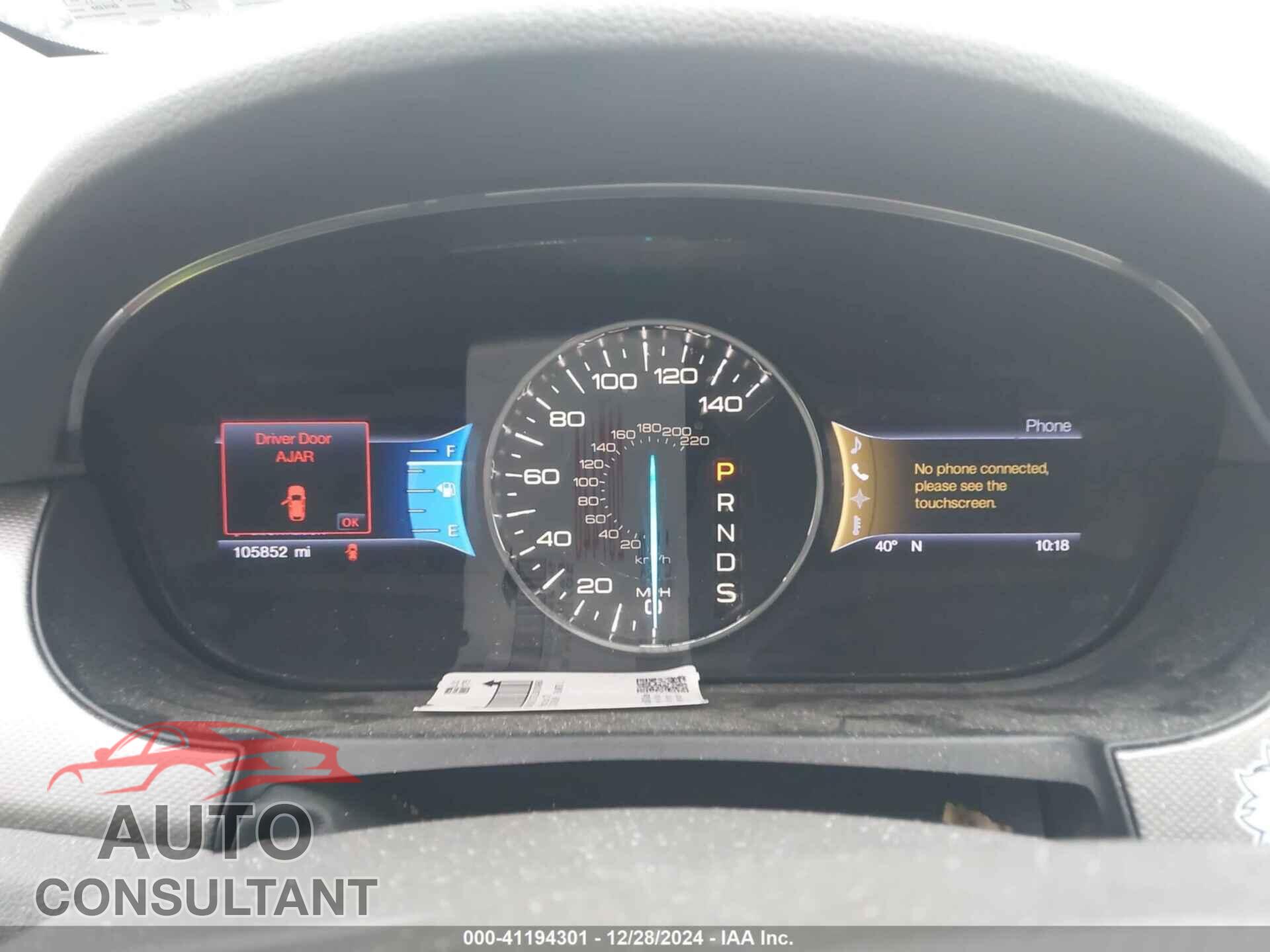FORD EDGE 2013 - 2FMDK4JCXDBA93685
