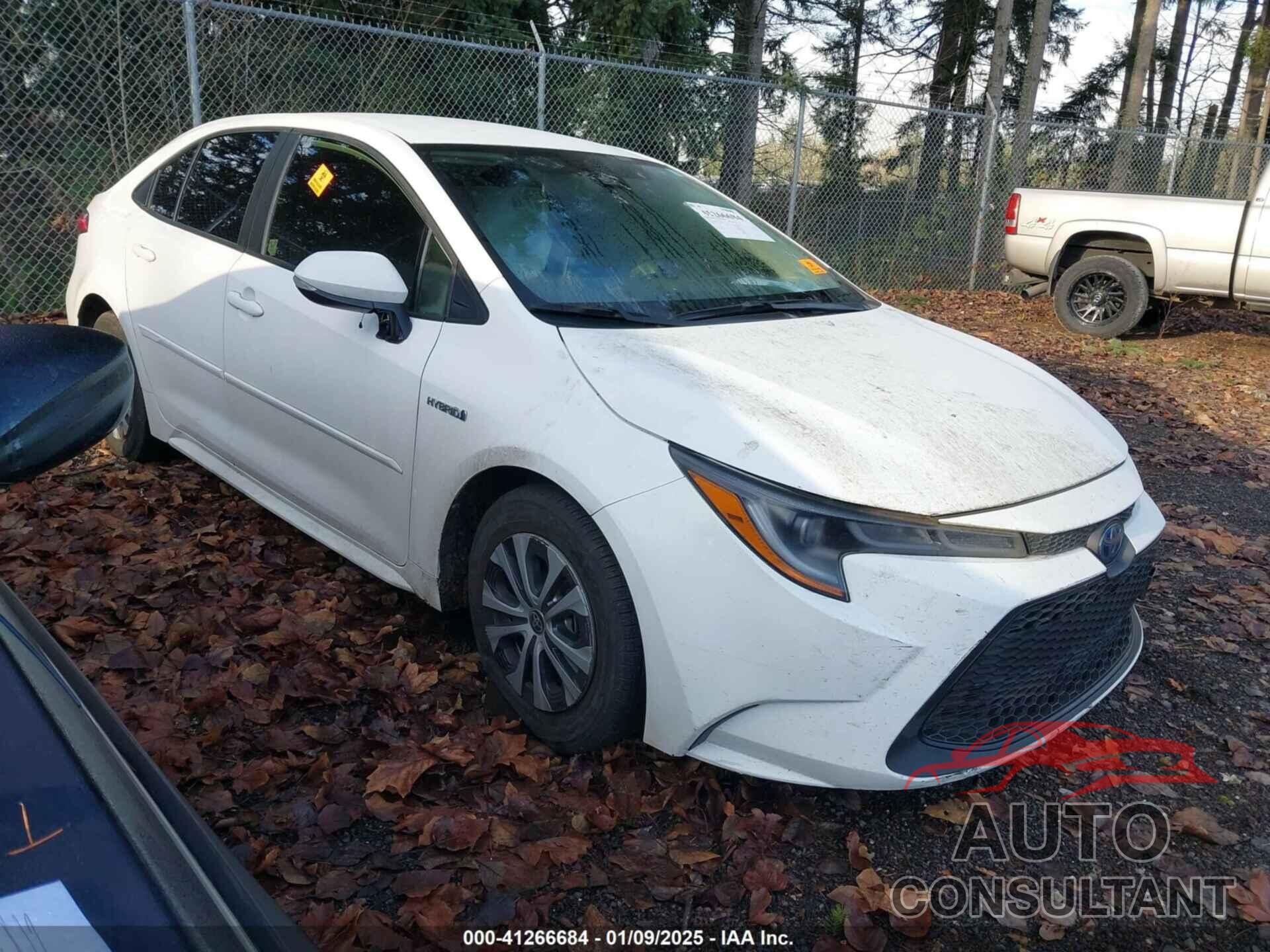 TOYOTA COROLLA 2020 - JTDEBRBE1LJ004988