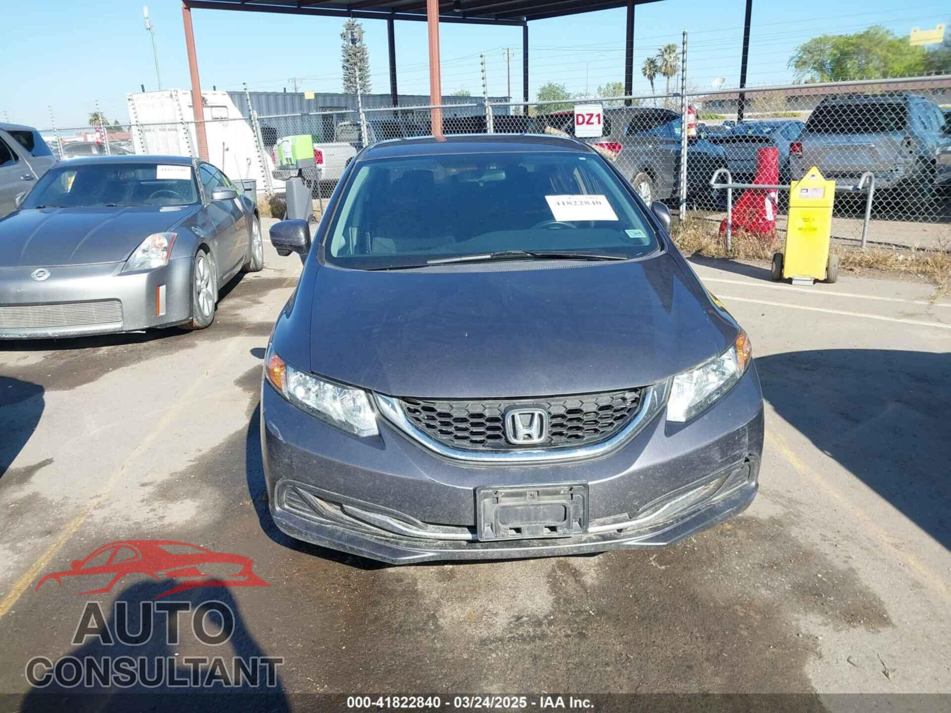 HONDA CIVIC 2015 - 19XFB2F78FE208728