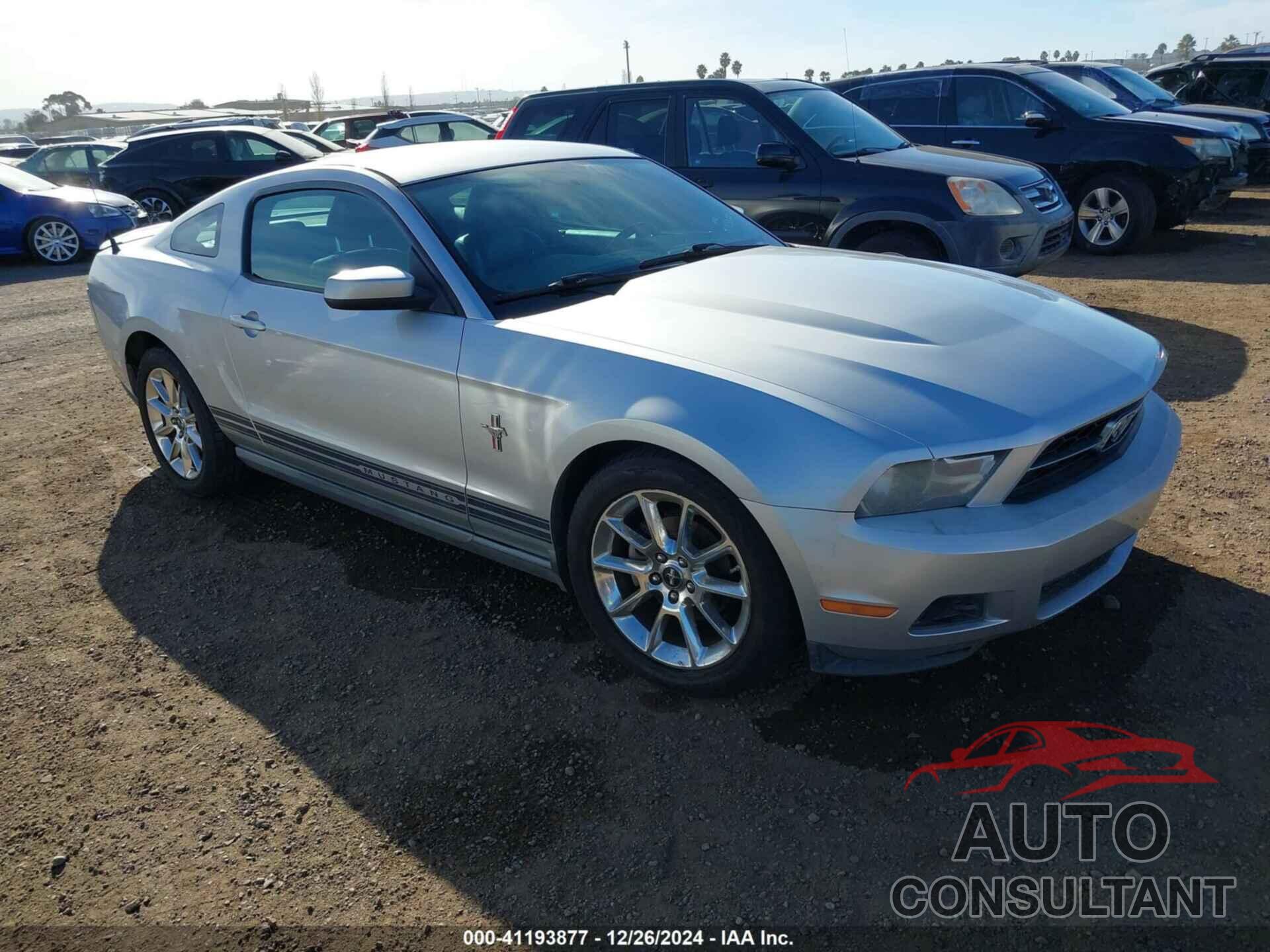 FORD MUSTANG 2010 - 1ZVBP8ANXA5120435