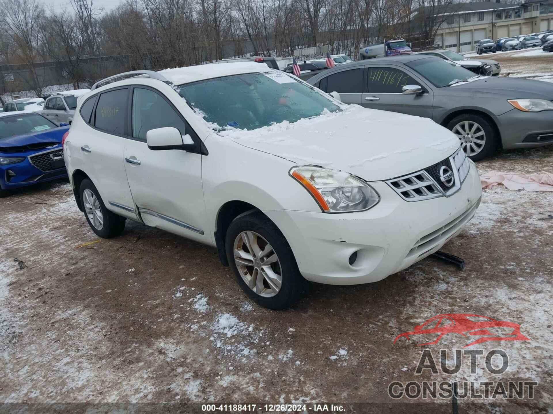 NISSAN ROGUE 2012 - JN8AS5MV8CW419821