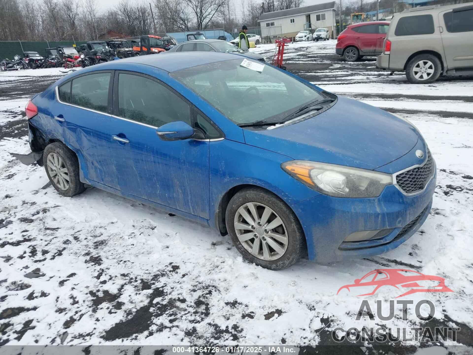 KIA FORTE 2014 - KNAFX4A81E5054495