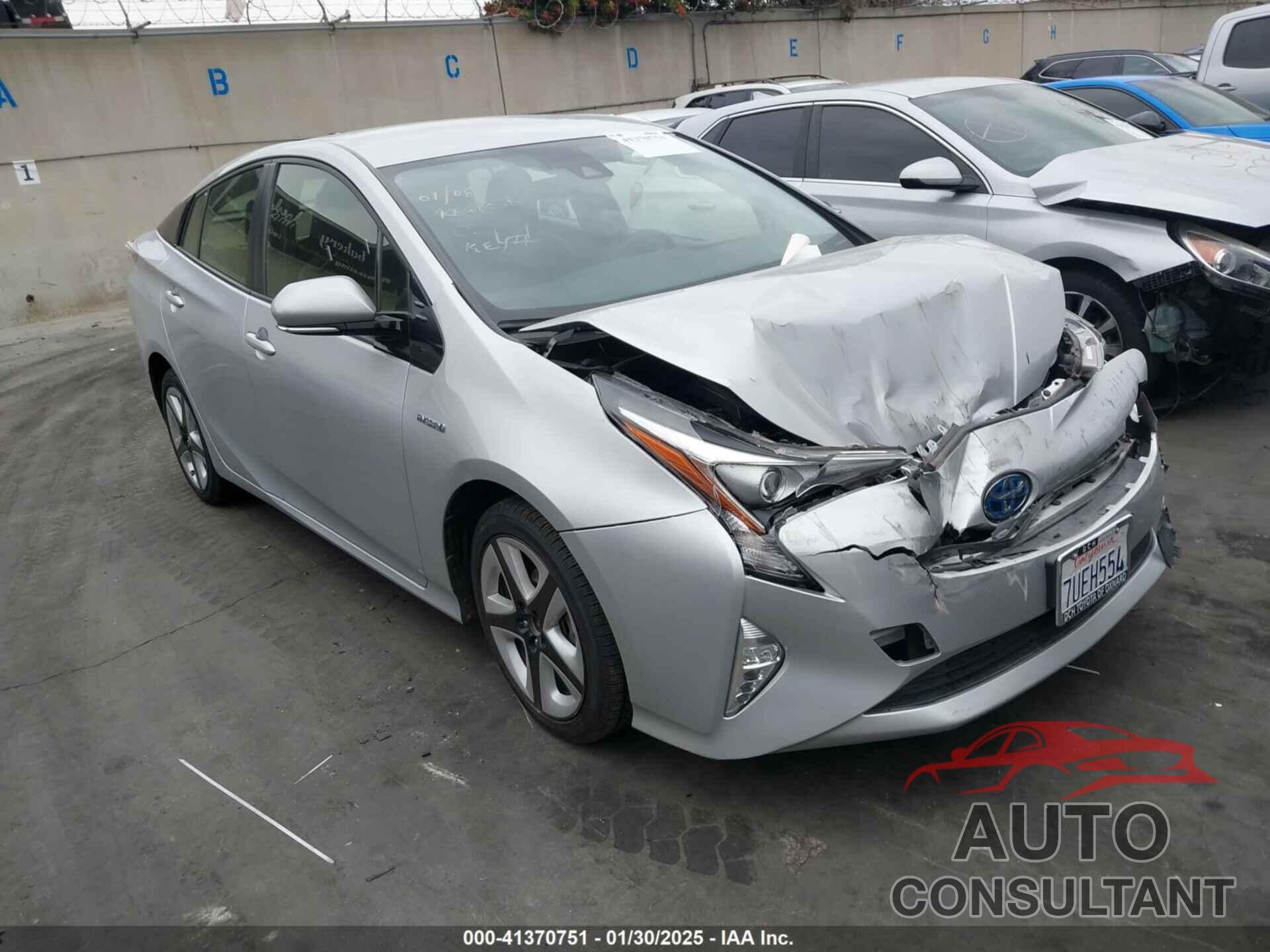 TOYOTA PRIUS 2016 - JTDKARFU6G3508826