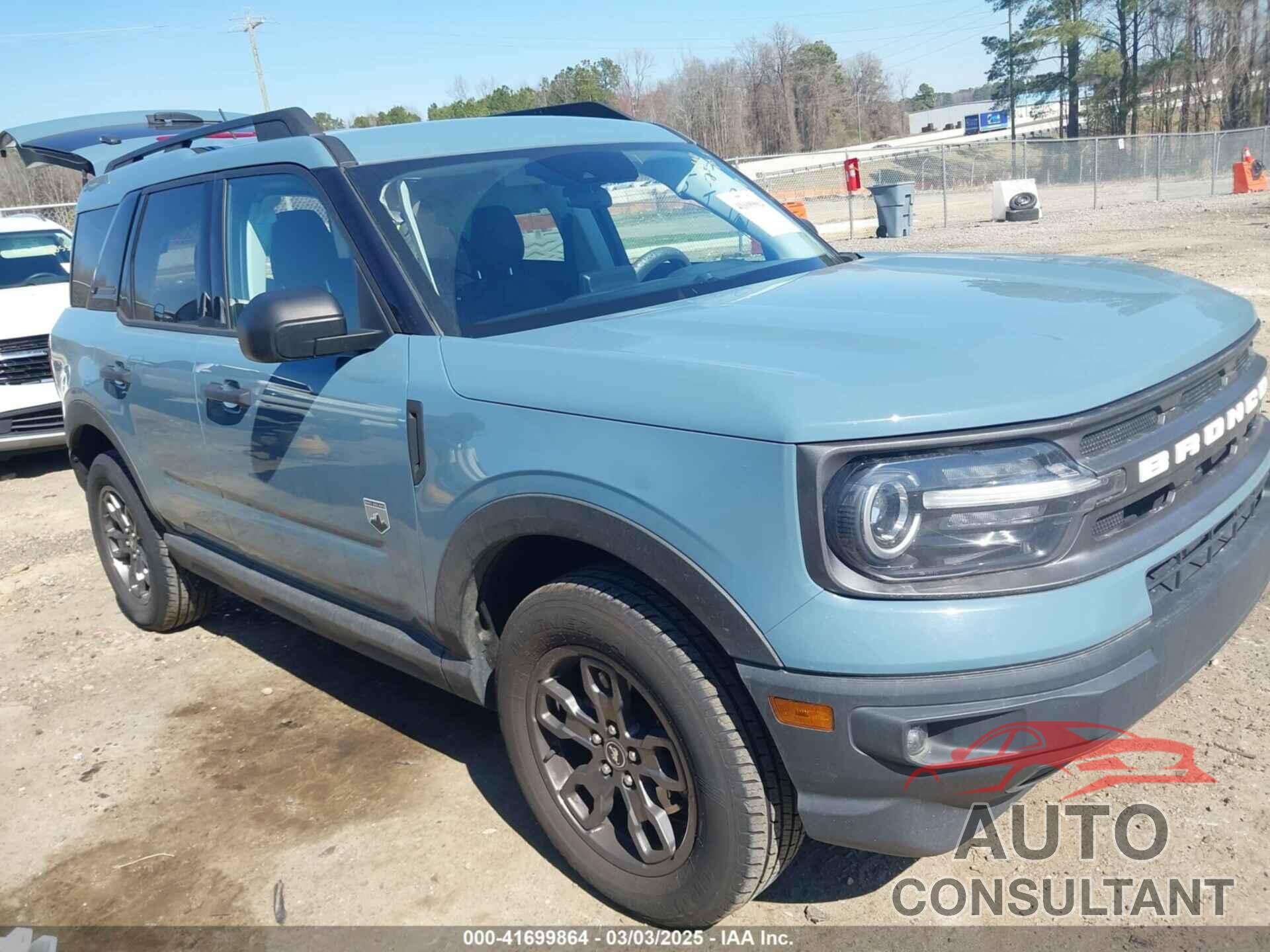 FORD BRONCO SPORT 2021 - 3FMCR9B68MRA68931