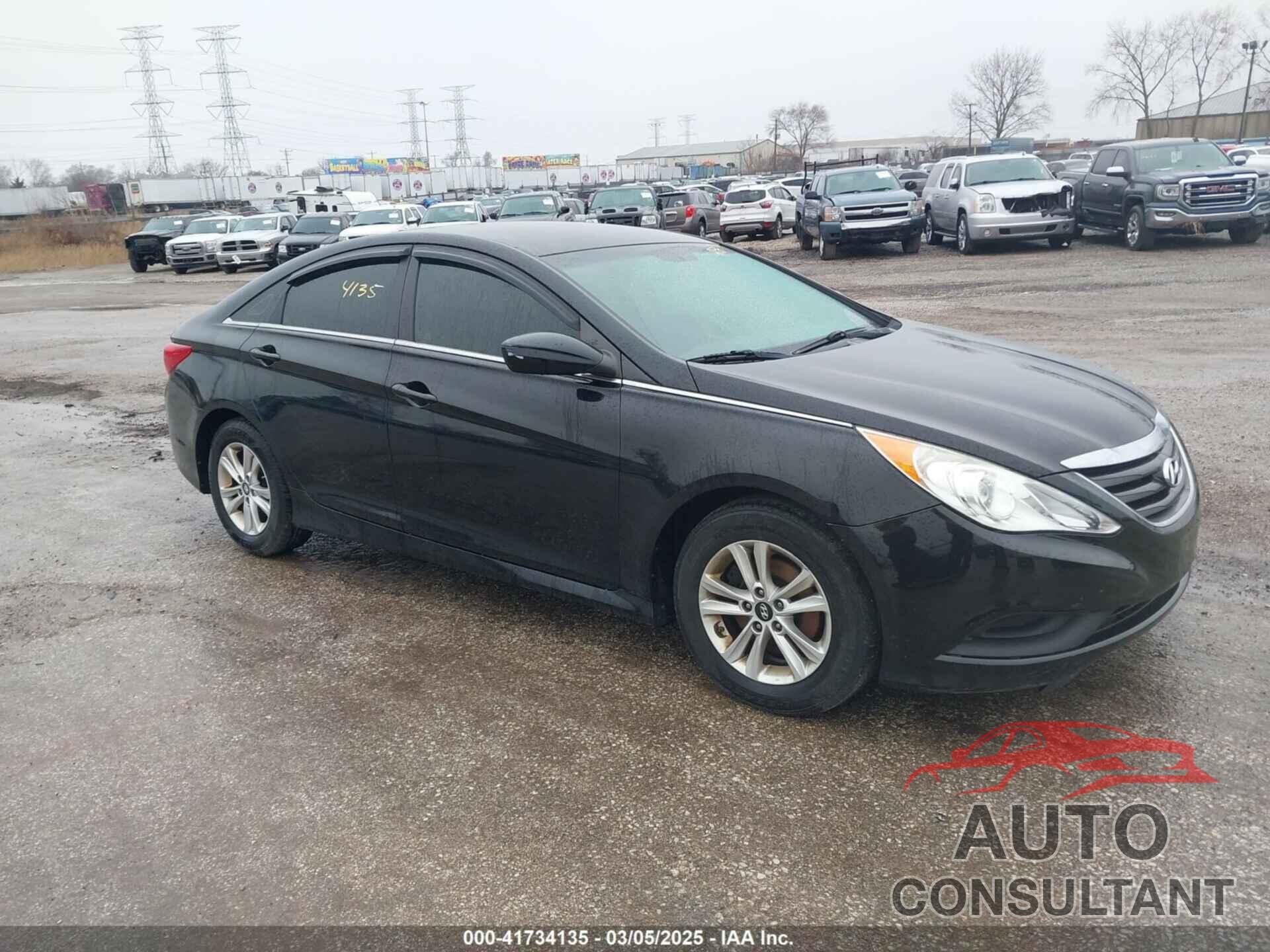 HYUNDAI SONATA 2014 - 5NPEB4AC3EH916455