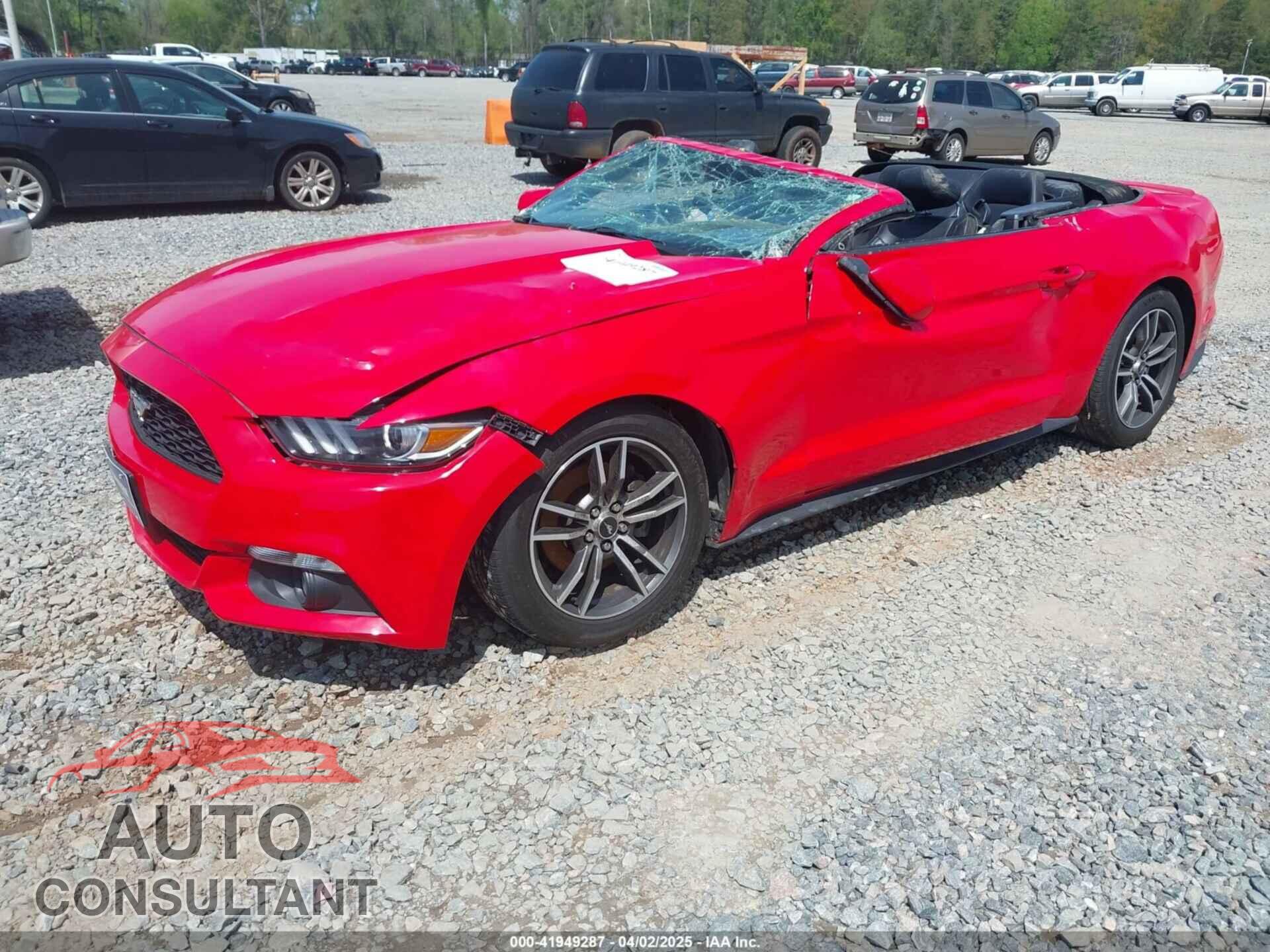 FORD MUSTANG 2017 - 1FATP8UH0H5254626