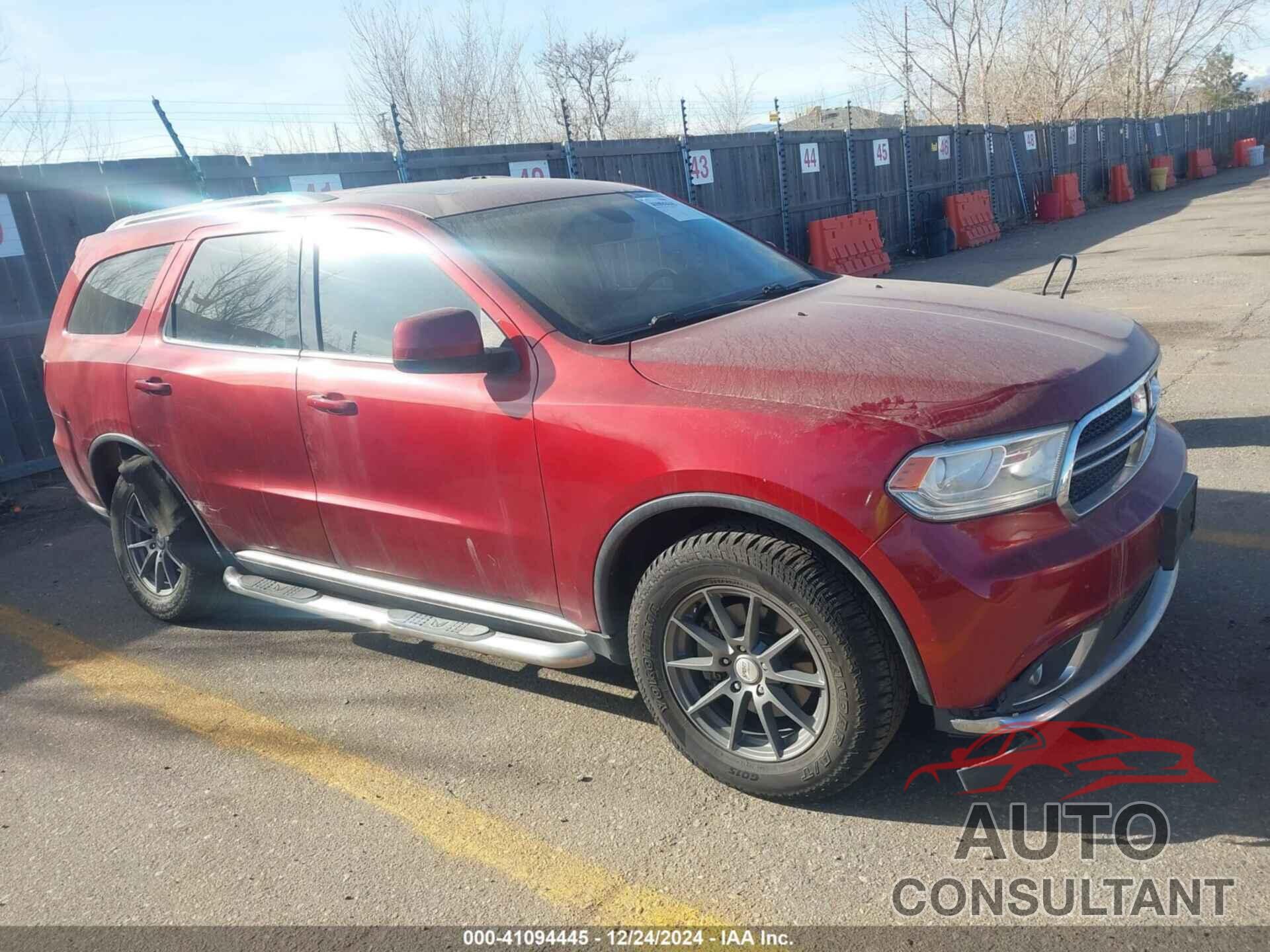 DODGE DURANGO 2014 - 1C4RDJAG1EC980146