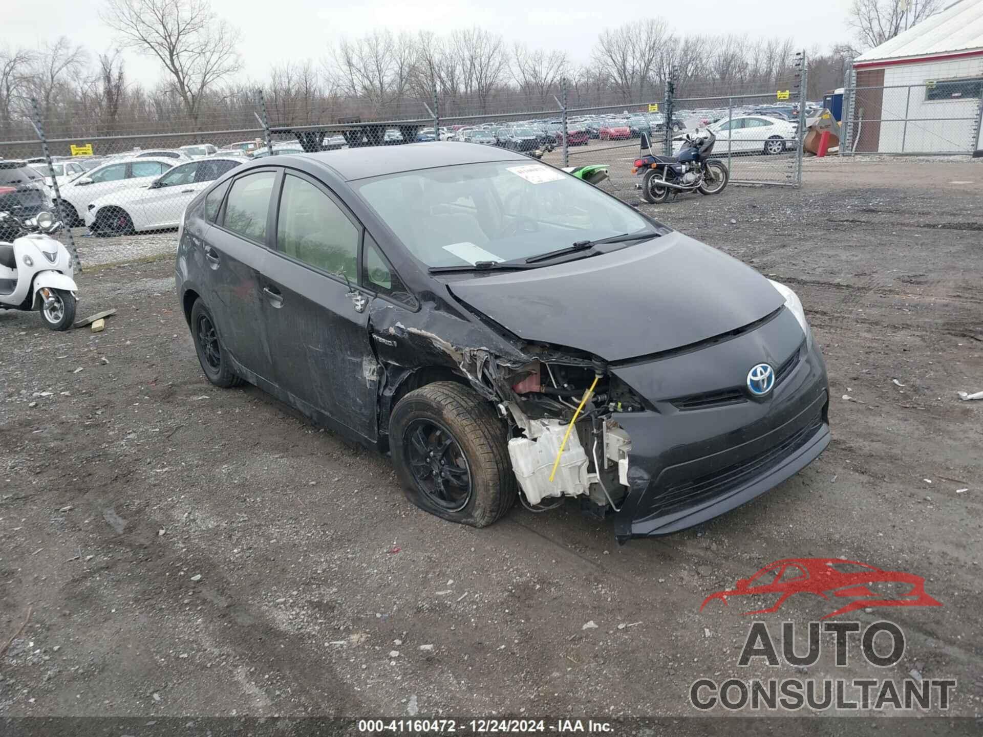 TOYOTA PRIUS 2012 - JTDKN3DU8C1535469