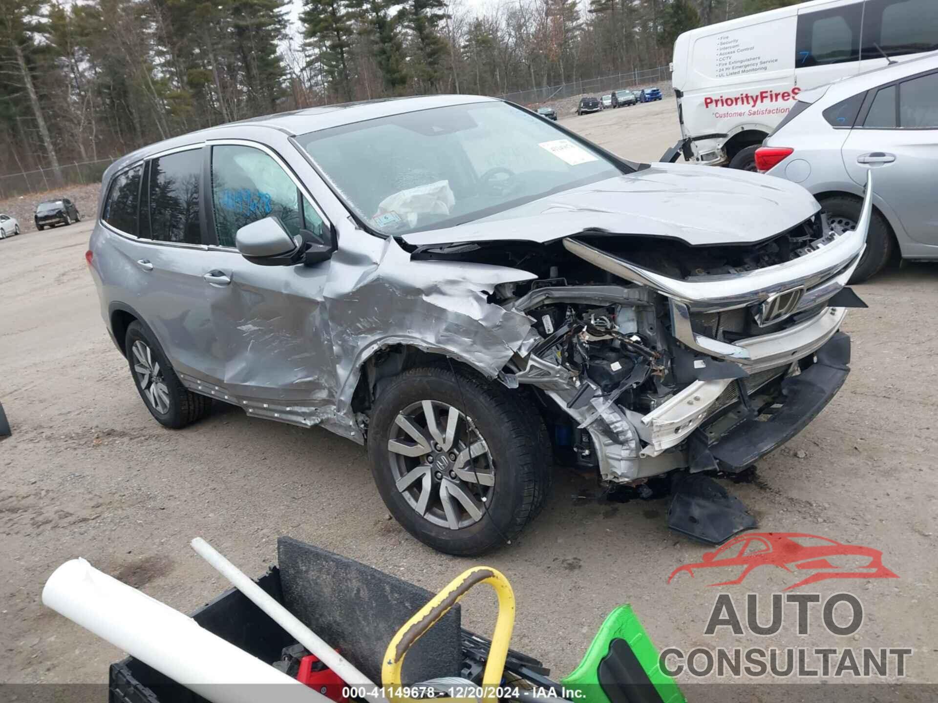 HONDA PILOT 2019 - 5FNYF6H53KB099289