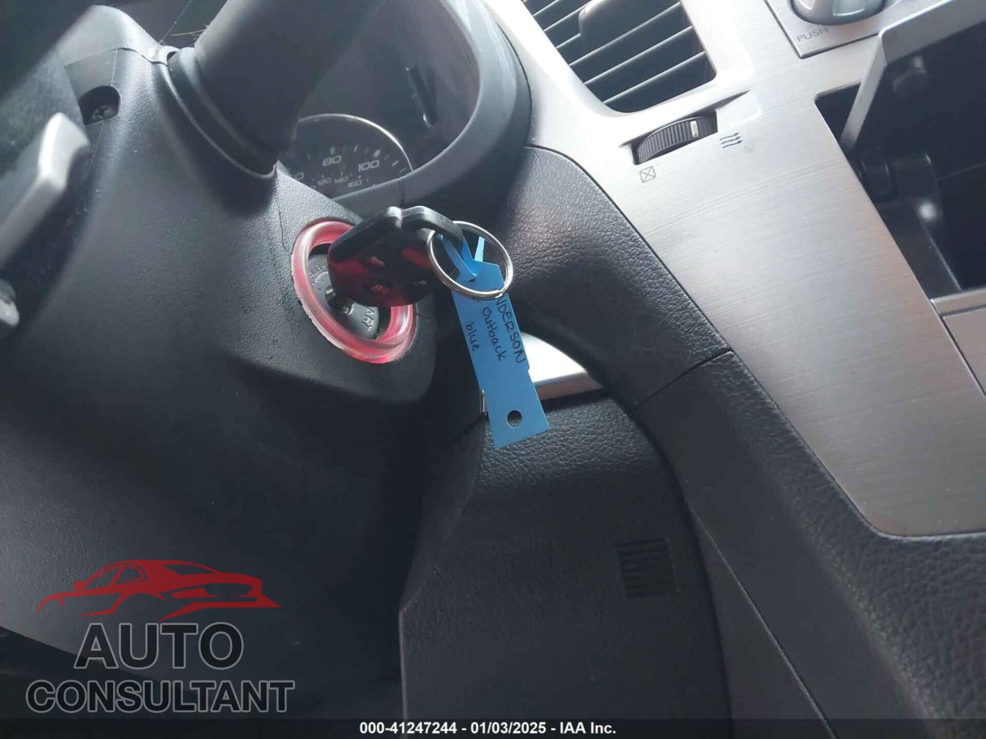 SUBARU OUTBACK 2012 - 4S4BRBCC6C3237008