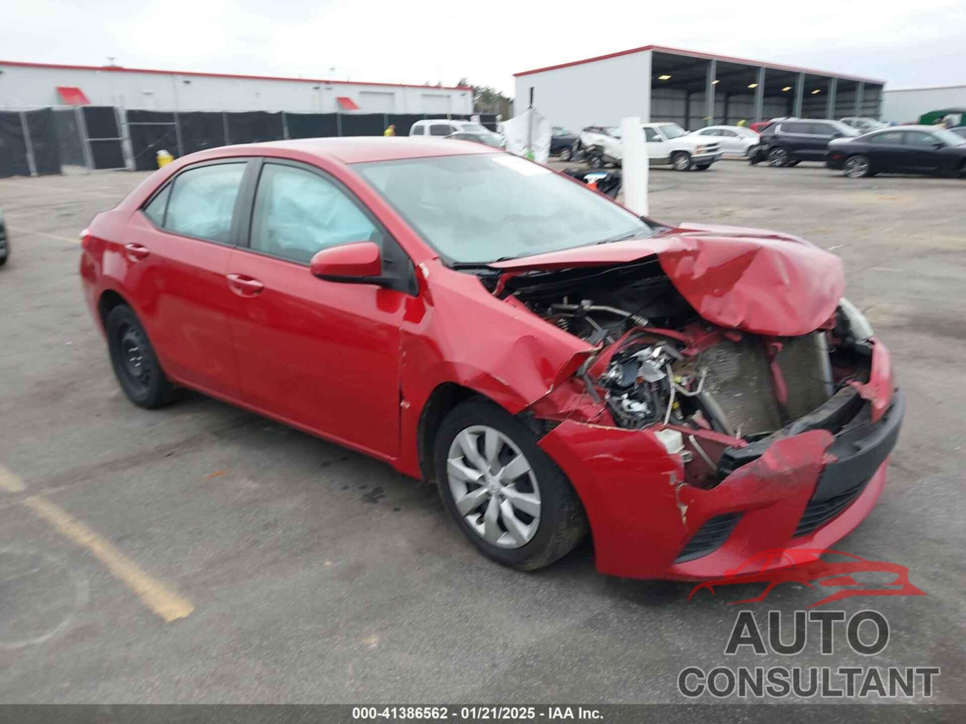 TOYOTA COROLLA 2014 - 5YFBURHE6EP054045