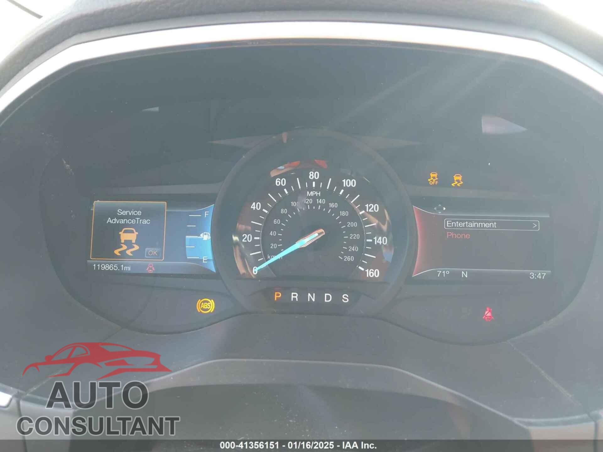 FORD EDGE 2017 - 2FMPK3K92HBB29417