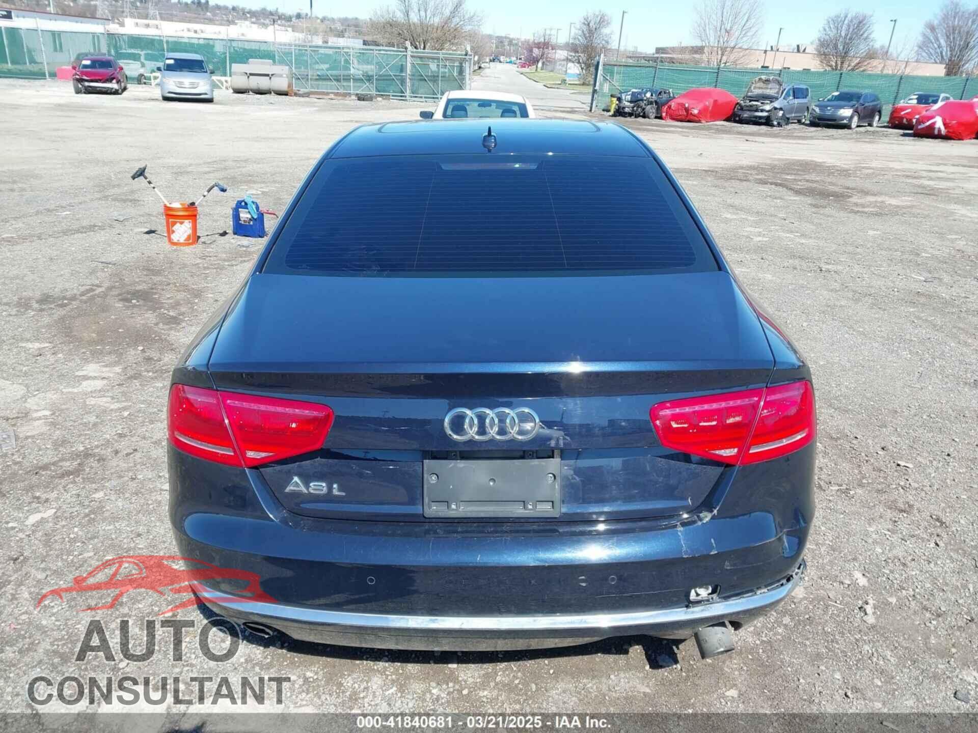 AUDI A8 L 2013 - WAURGAFD8DN026743
