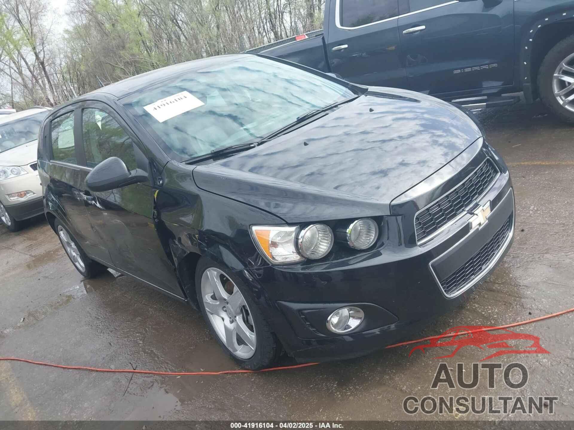 CHEVROLET SONIC 2014 - 1G1JE6SBXE4212257
