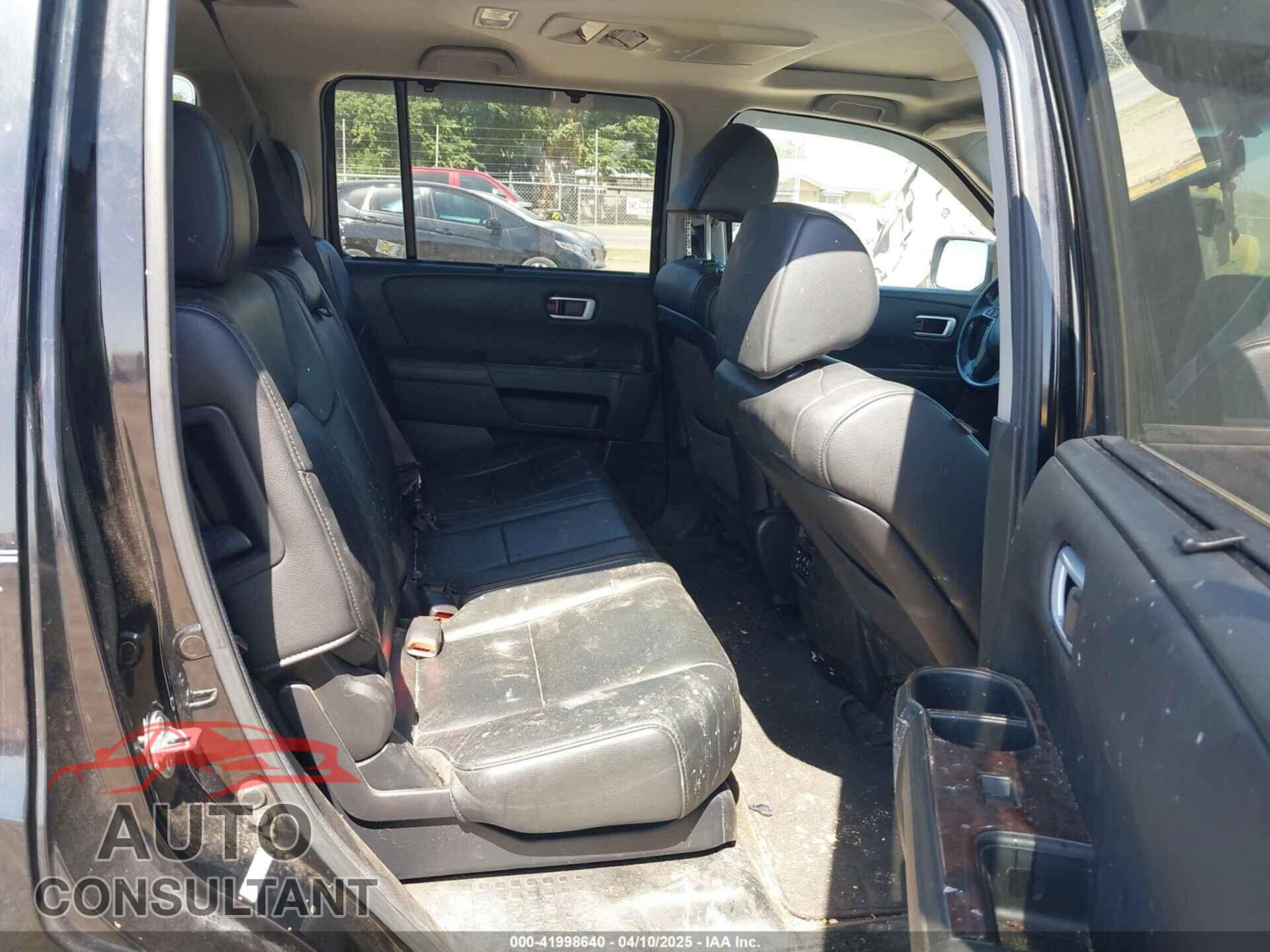 HONDA PILOT 2012 - 5FNYF4H99CB081453