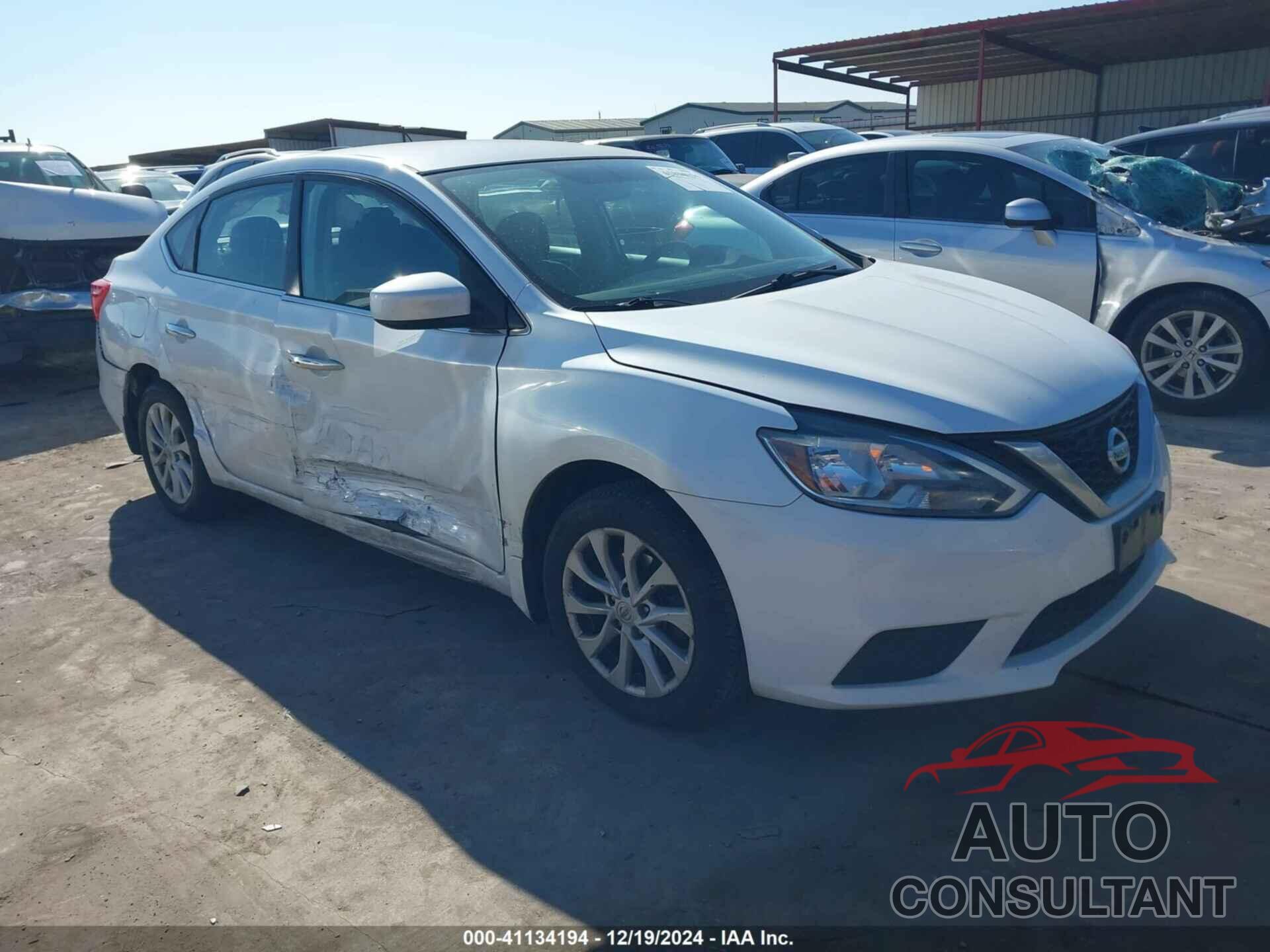 NISSAN SENTRA 2018 - 3N1AB7AP9JY225305