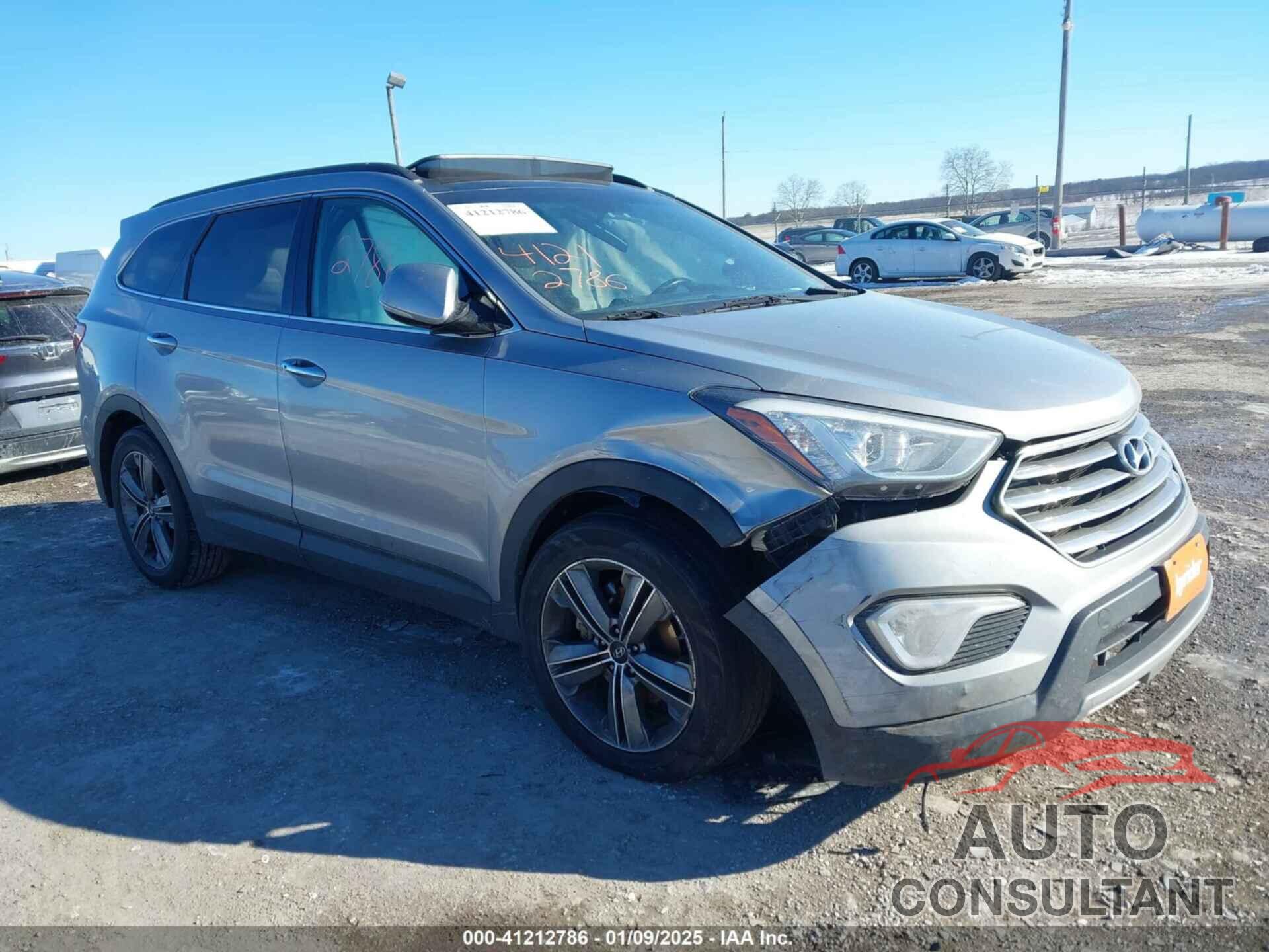 HYUNDAI SANTA FE 2016 - KM8SRDHF5GU133351