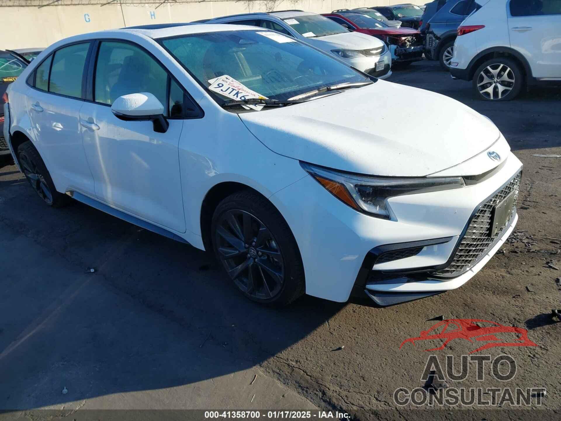 TOYOTA COROLLA 2024 - JTDP4MCE3R3521677